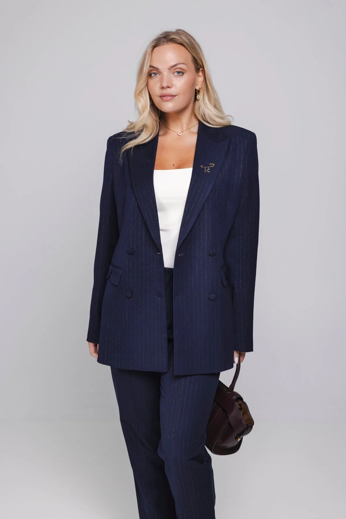 Accentil Ilia Blazer Midnight Blue