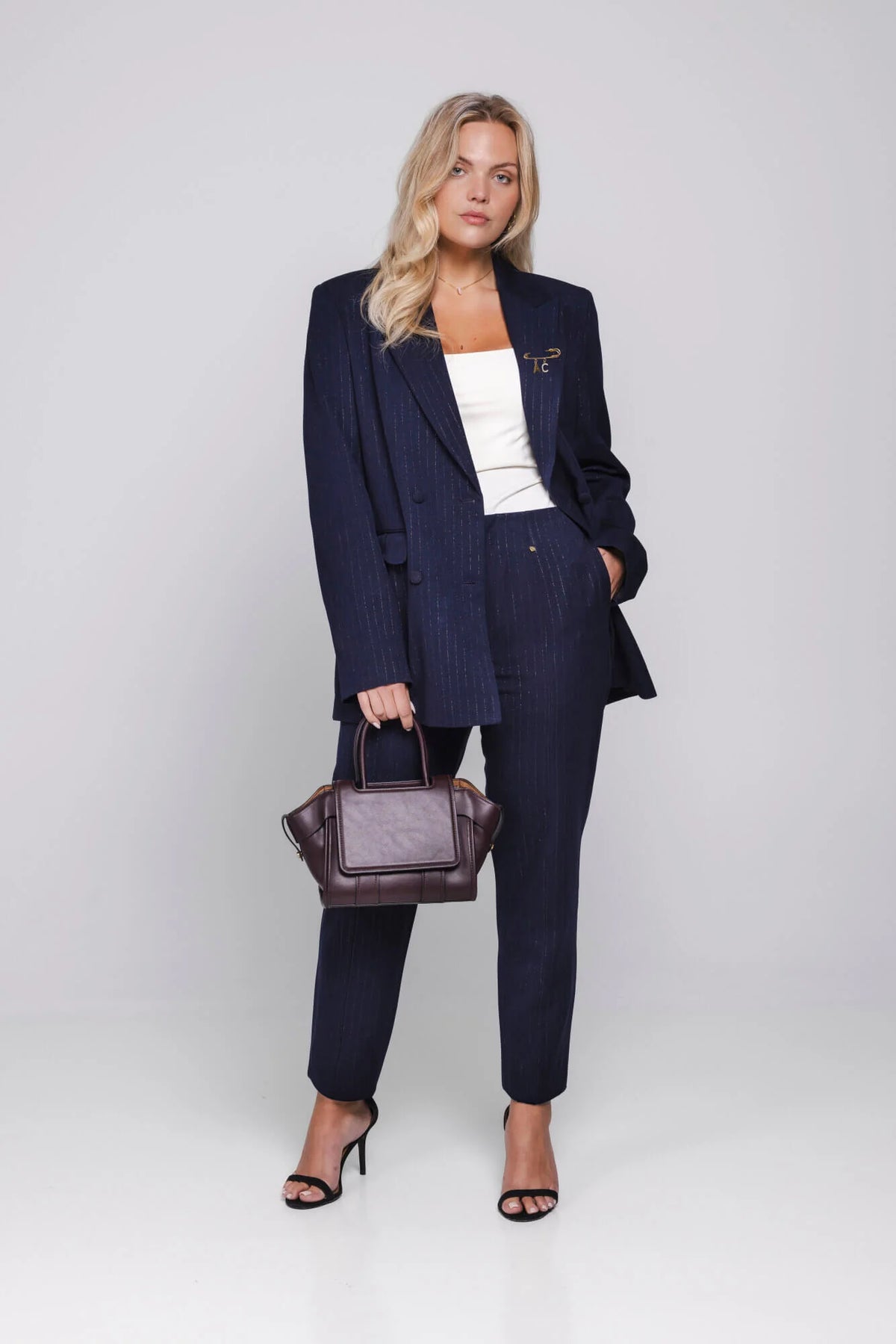 Accentil Isolde Pants Midnight Blue