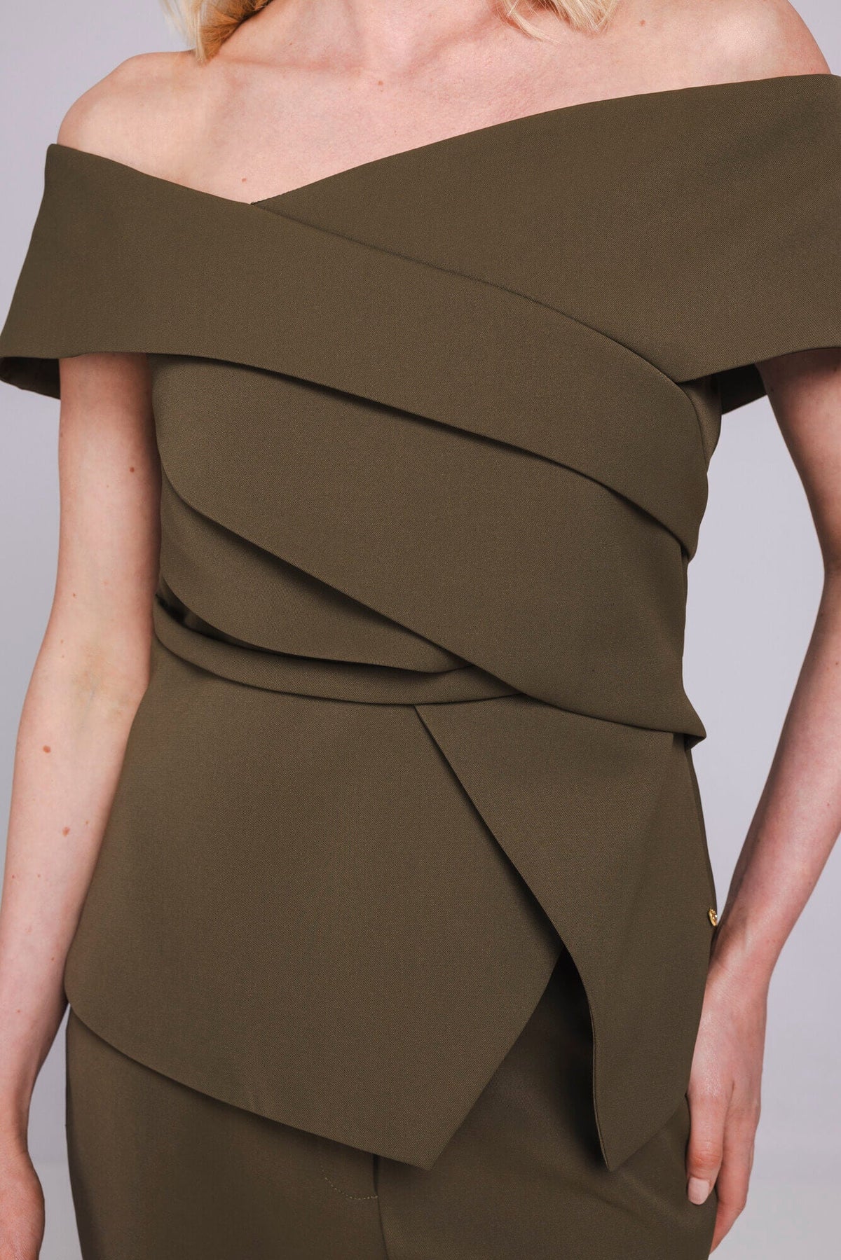 Accentil Tessa Top Moss Green