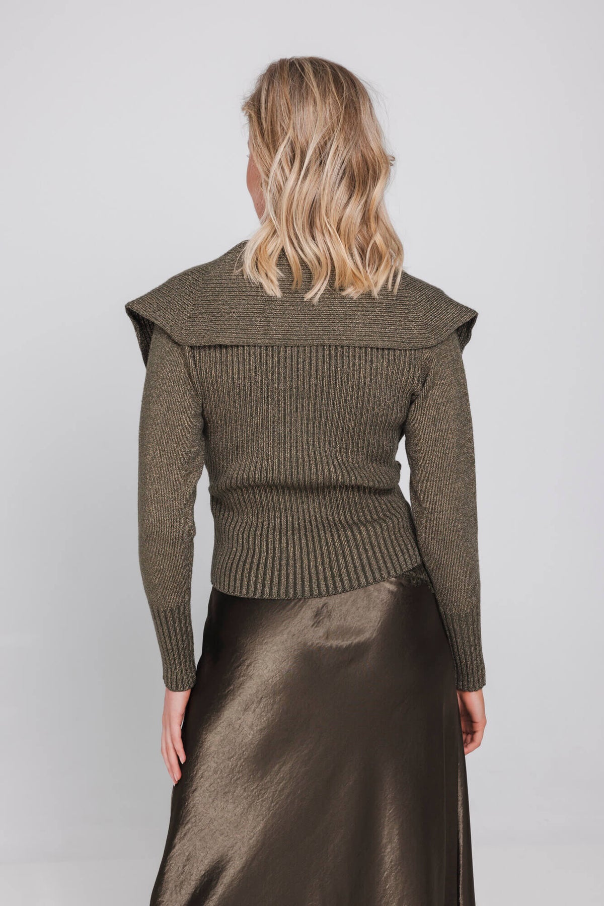 Accentil Sia Knit Moss Green