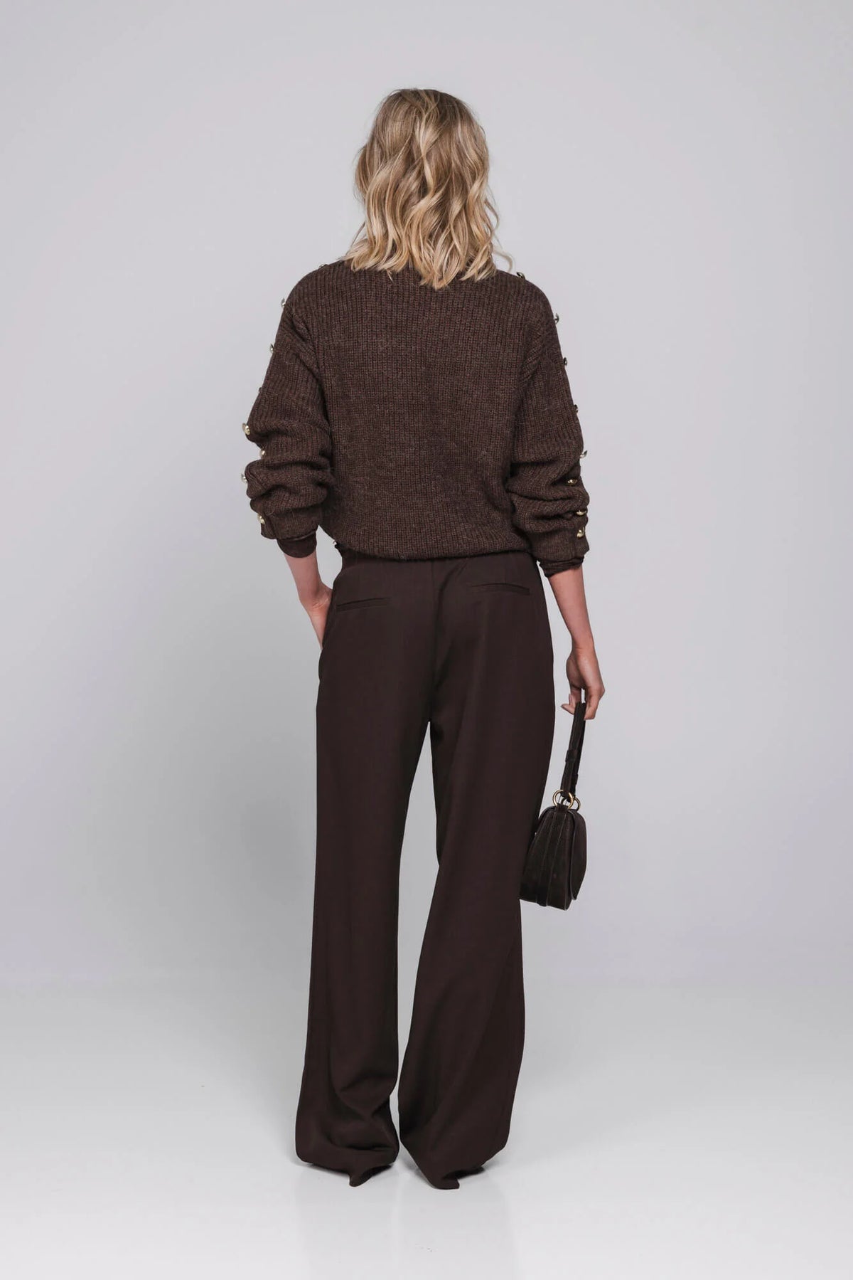 Accentil Pam Pants Deep Cocoa
