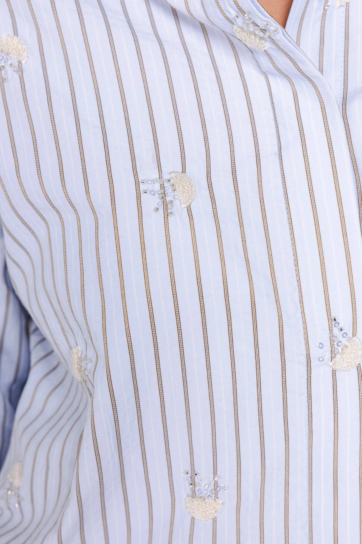 Accentil Vivina Blouse Blue Frost