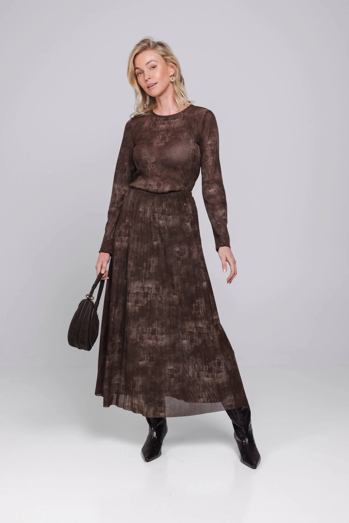 Accentil Thalia Top Moss Brown