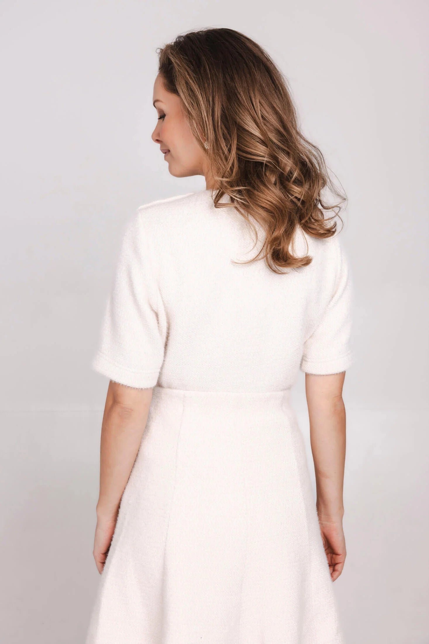 Accentil Beau Top off white