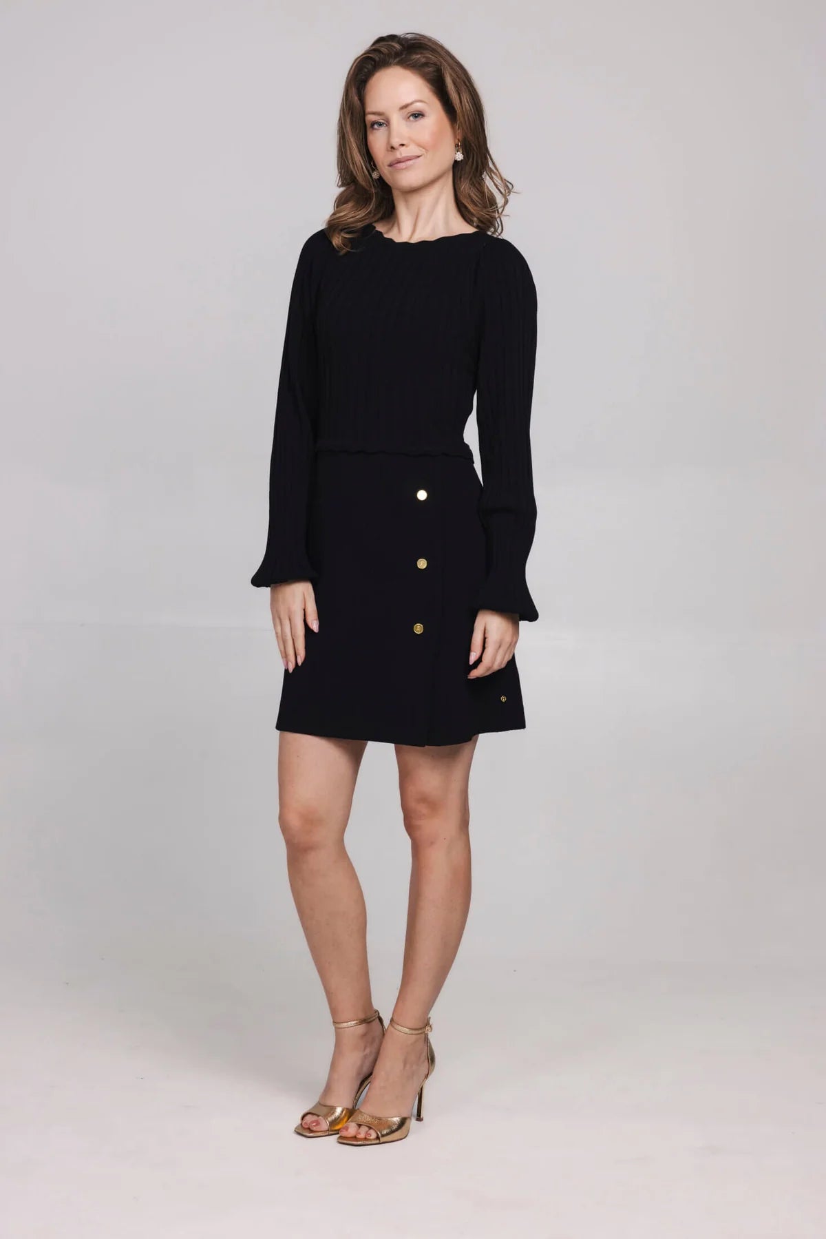 Accentil Eline Dress zwart