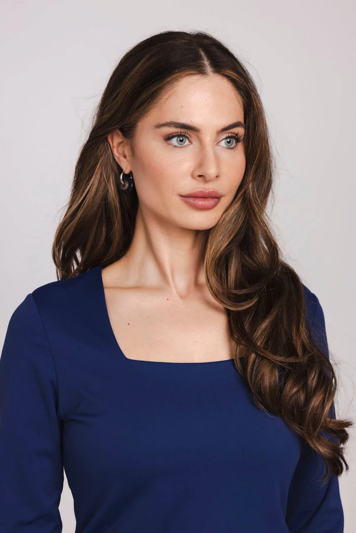 Accentil Edith top navy