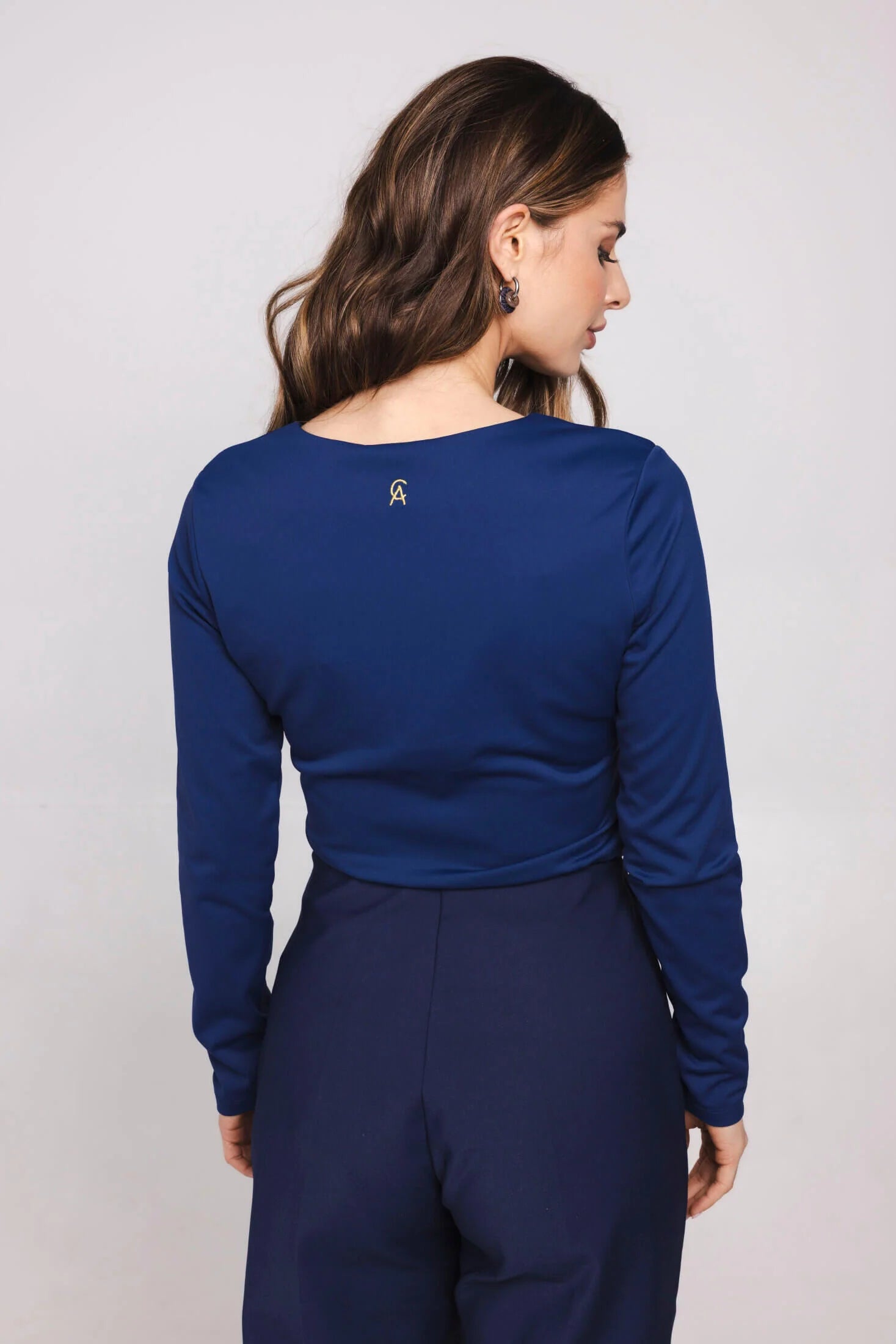 Accentil Edith top navy