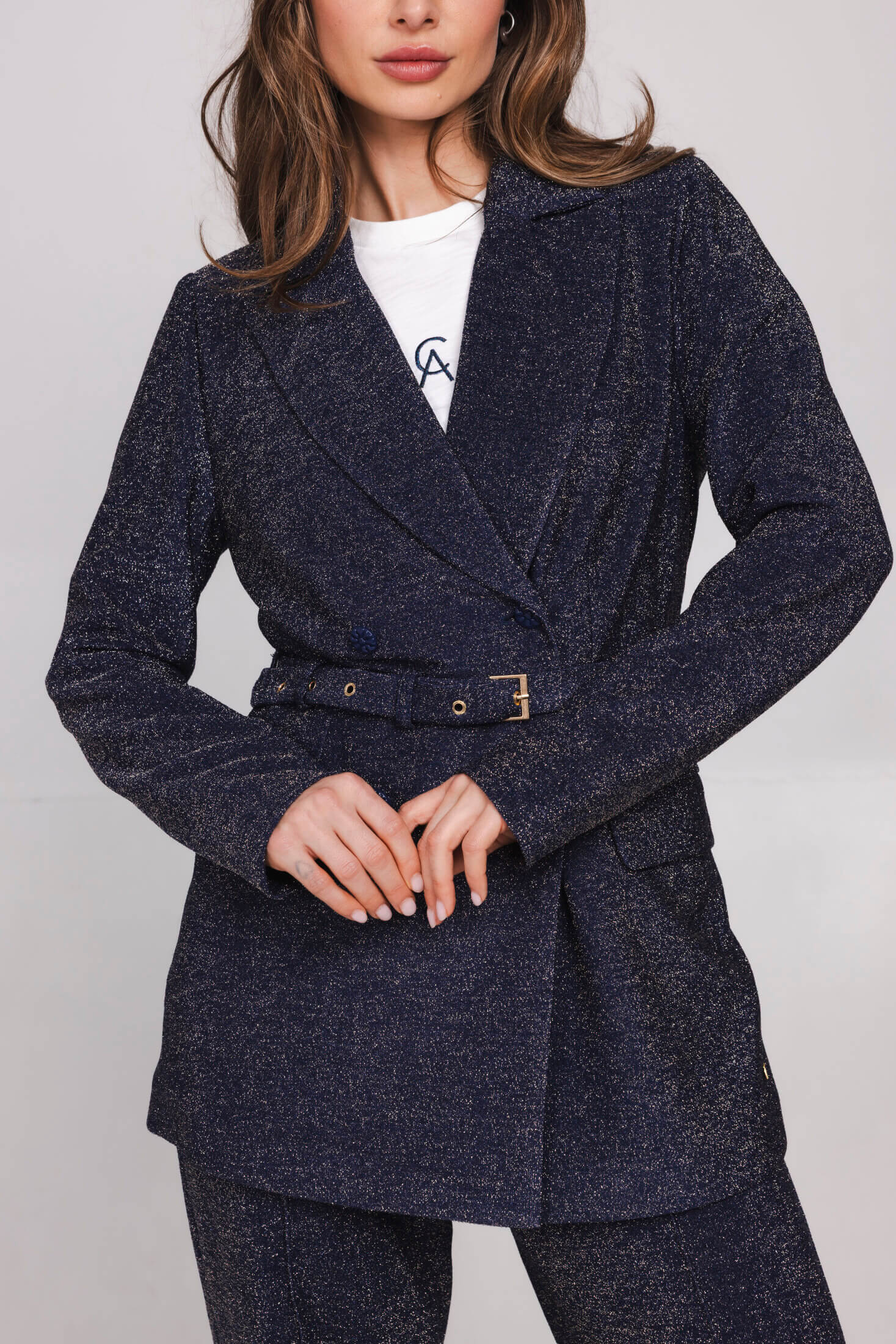 Accentil Christa blazer navy glam