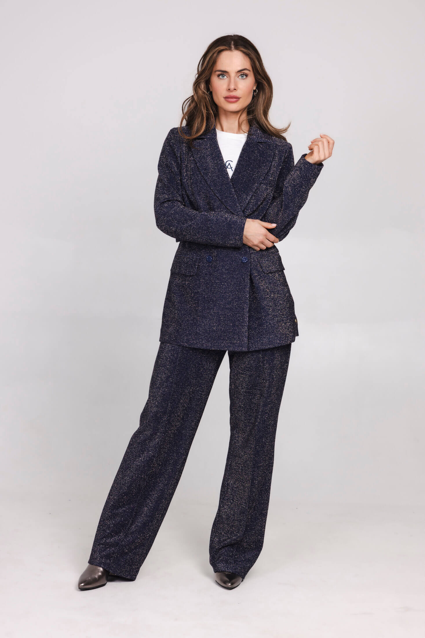 Accentil Jullie broek navy glam