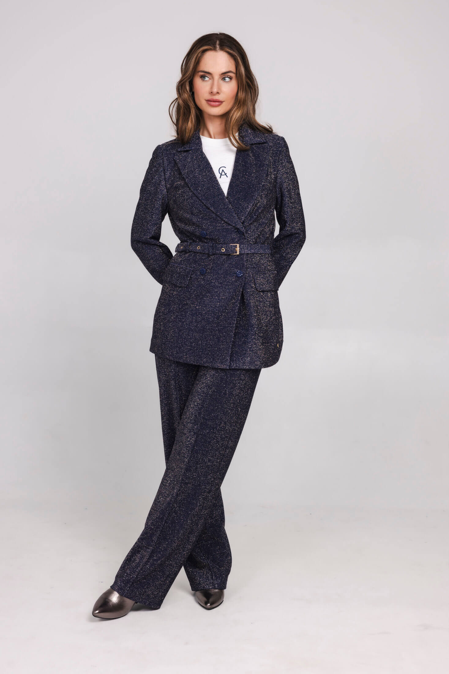 Accentil Jullie broek navy glam