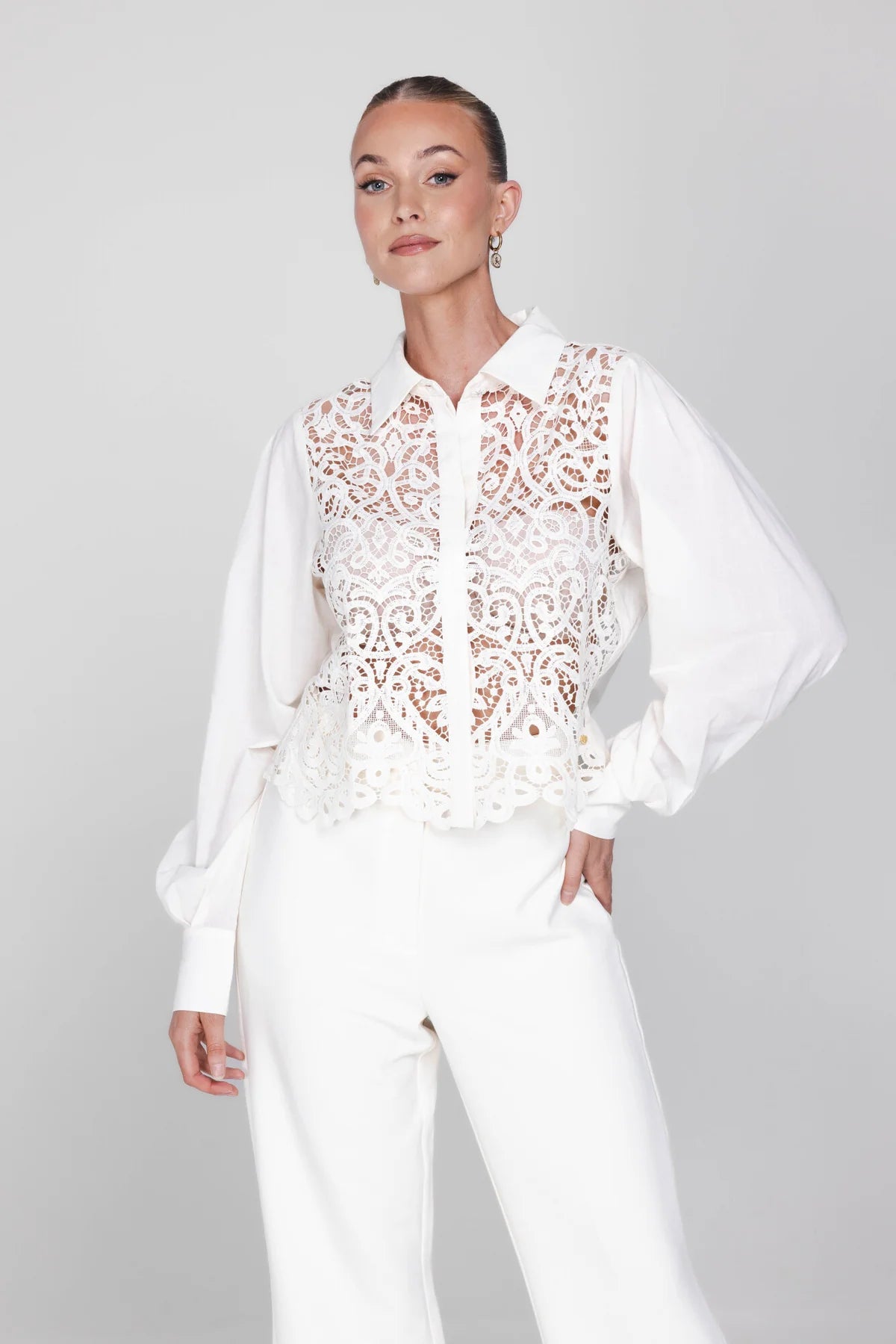 Accentil Bibi Blouse Off White