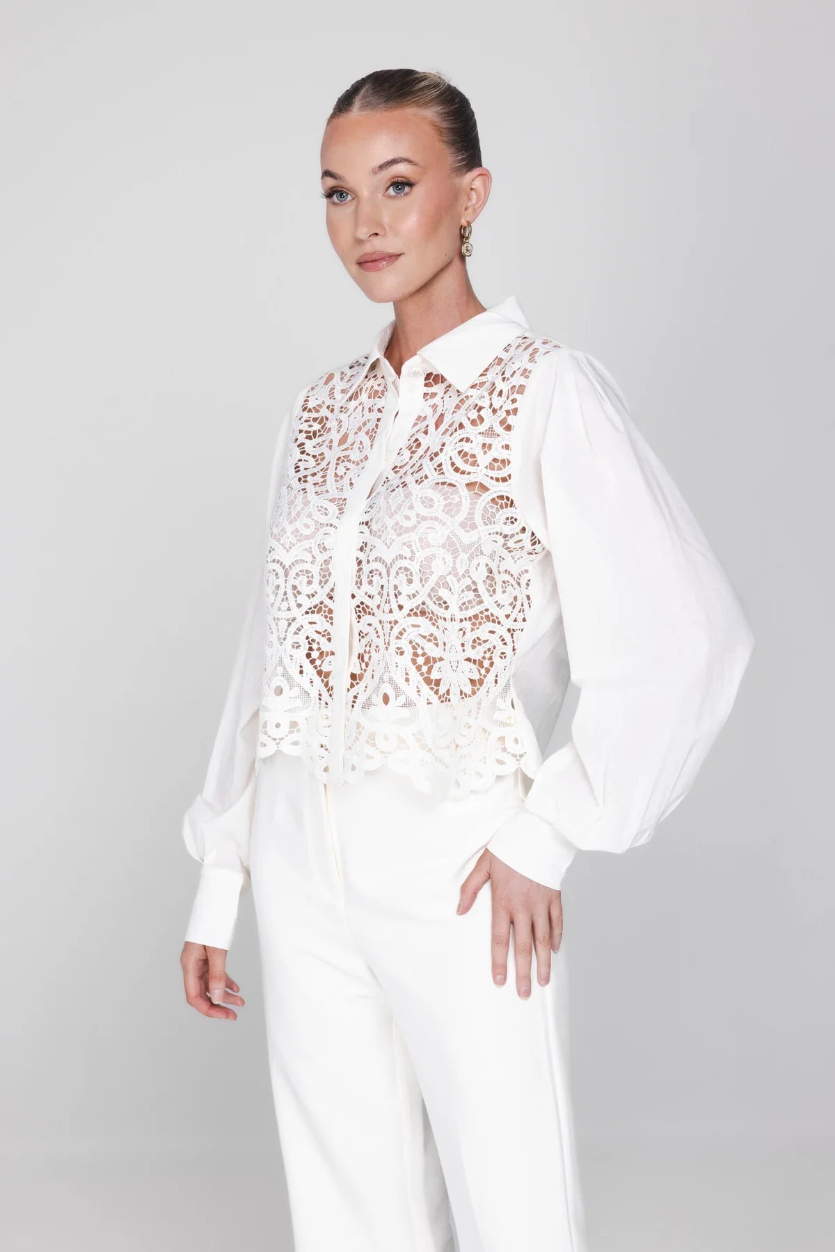 Accentil Bibi Blouse Off White