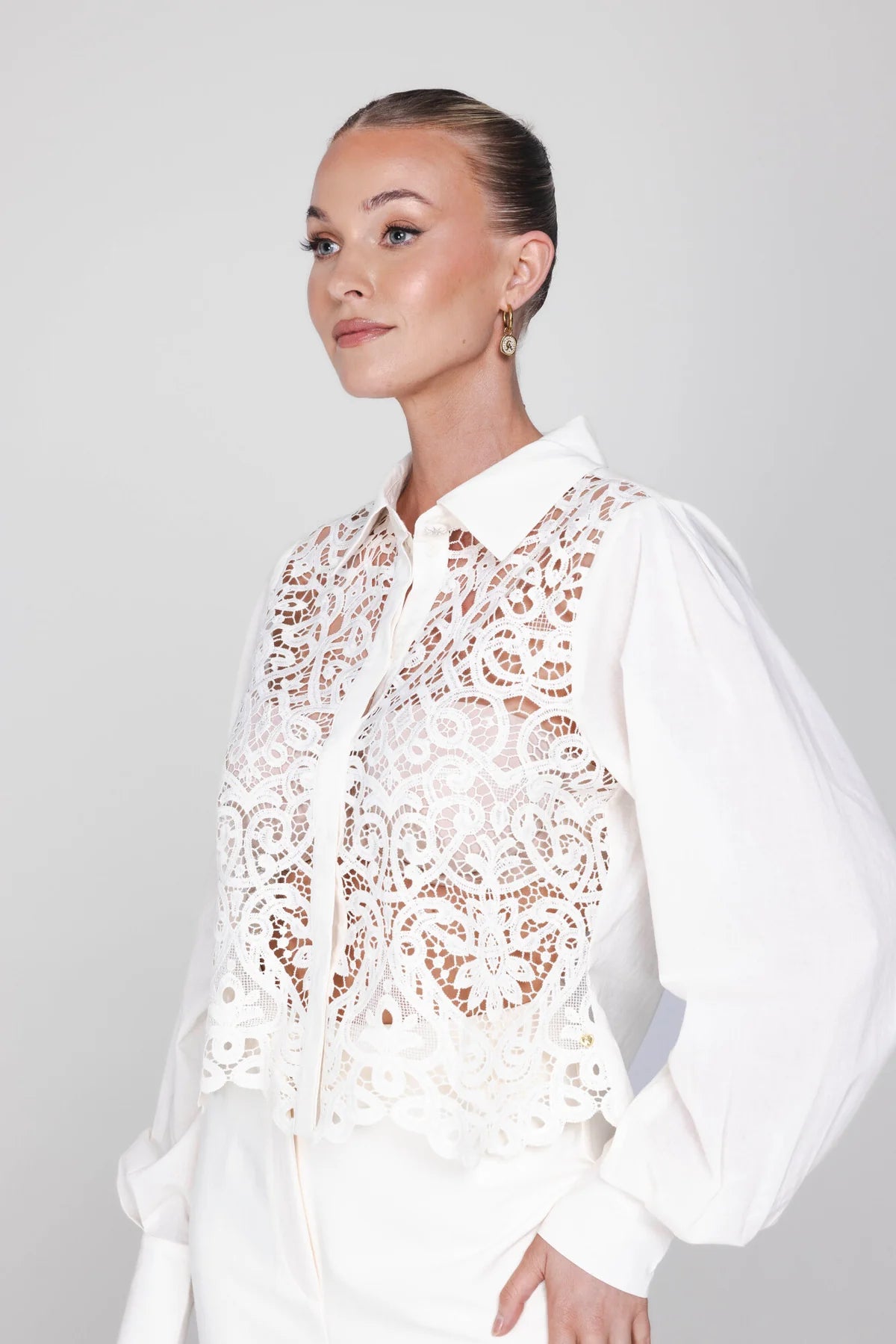 Accentil Bibi Blouse Off White