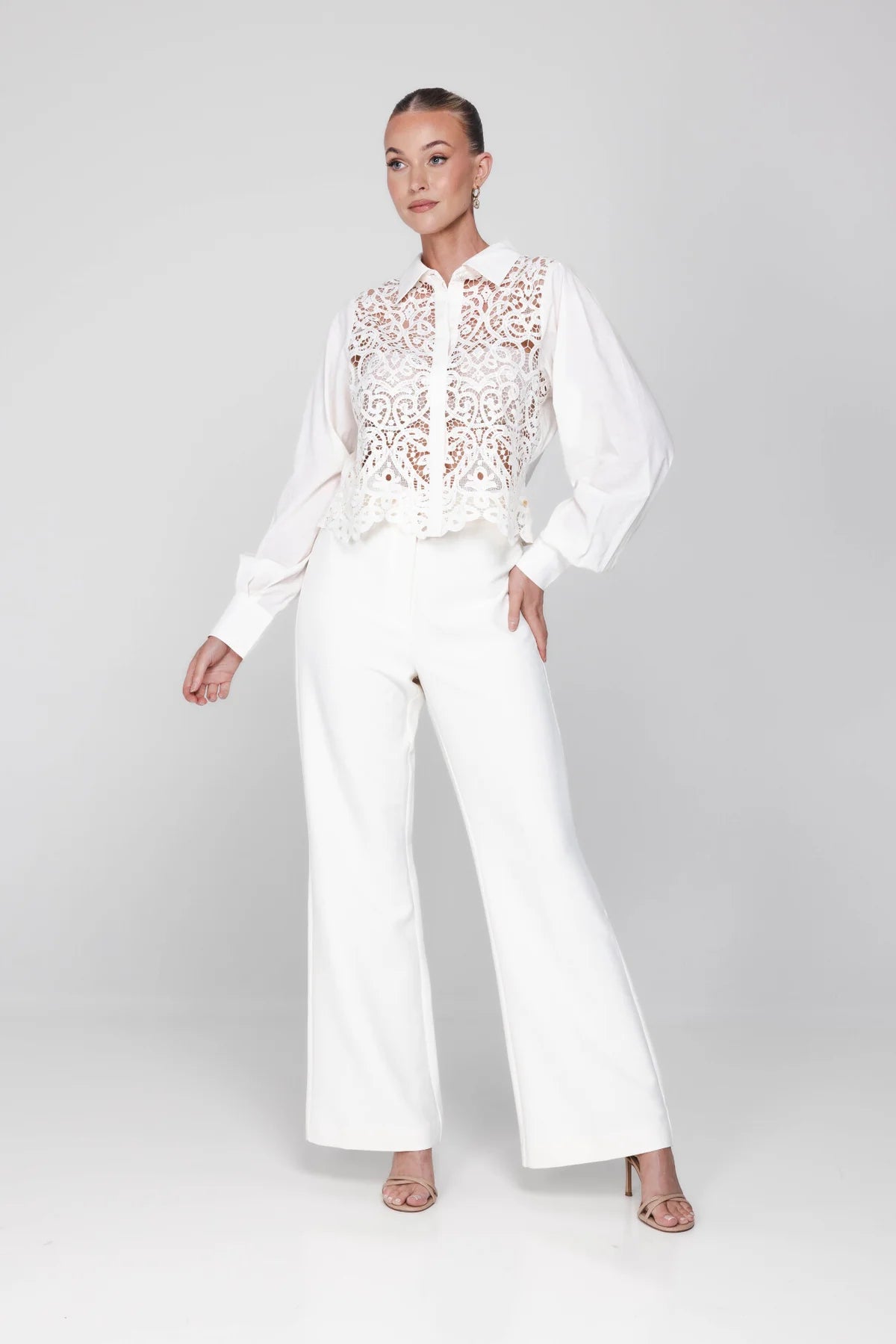 Accentil Bibi Blouse Off White