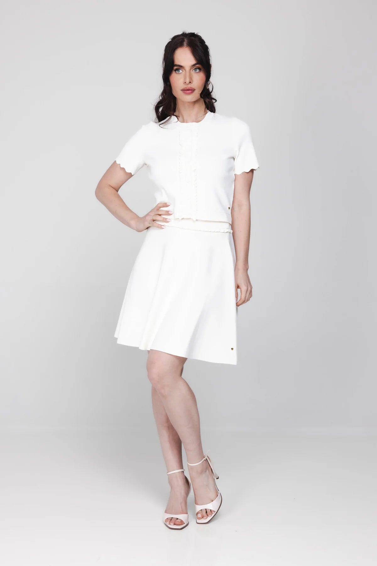 Accentil Faye Knit Off White