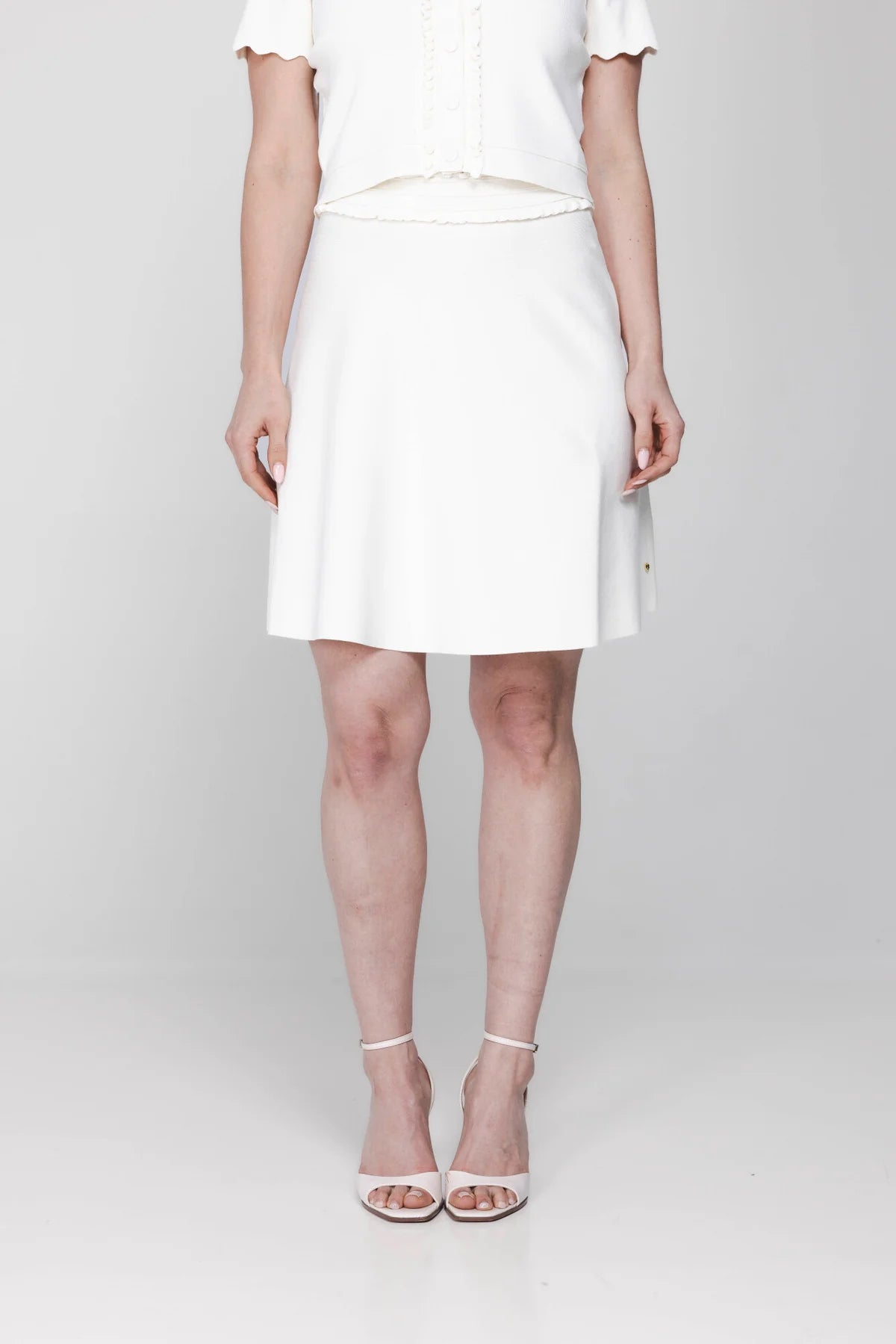 Accentil Fem Skirt Off White
