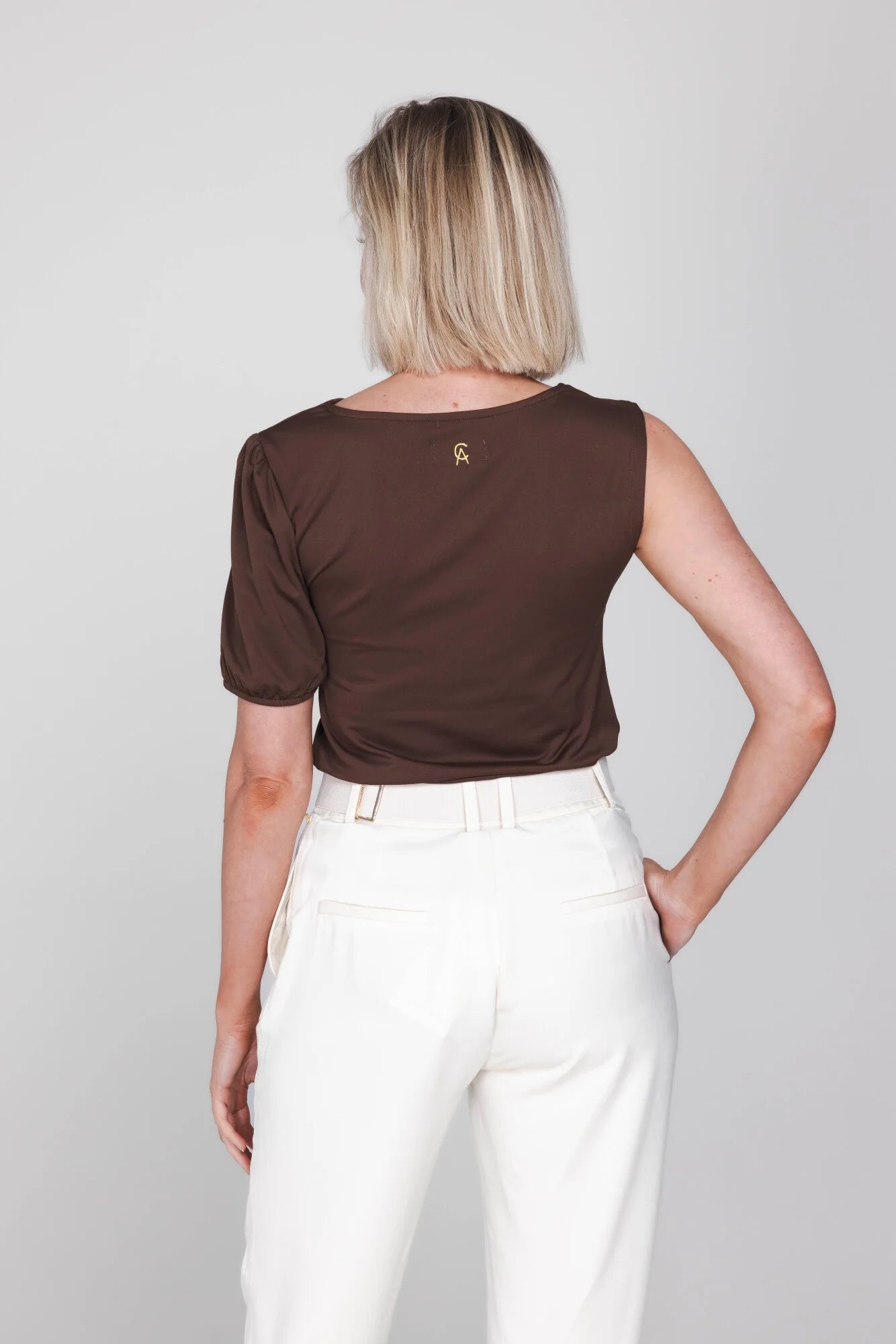 Accentil Isa Top – Espresso
