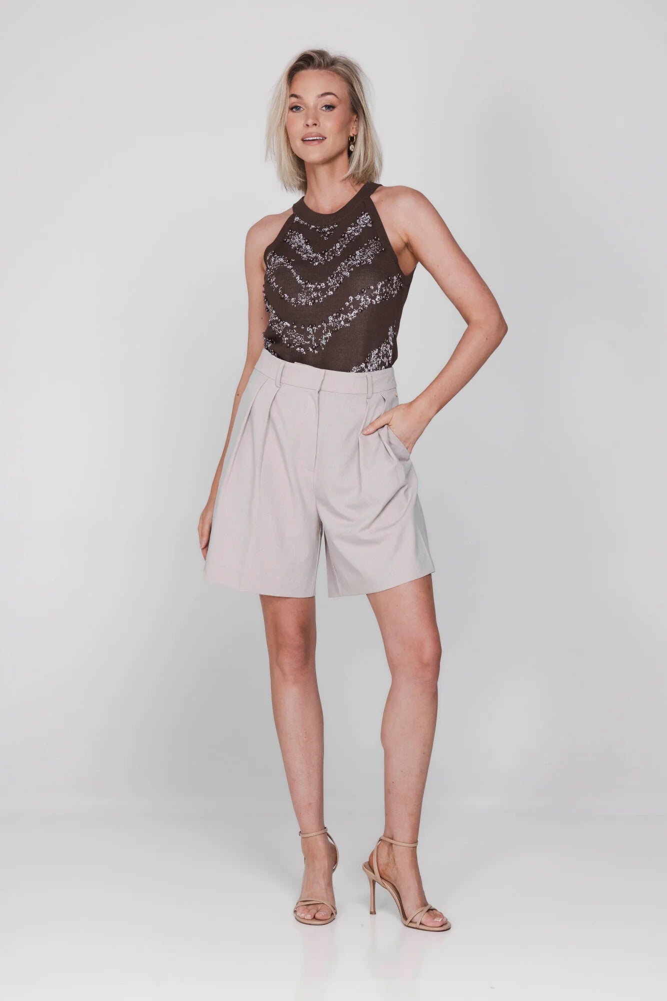 Accentil Manja Short – Sand