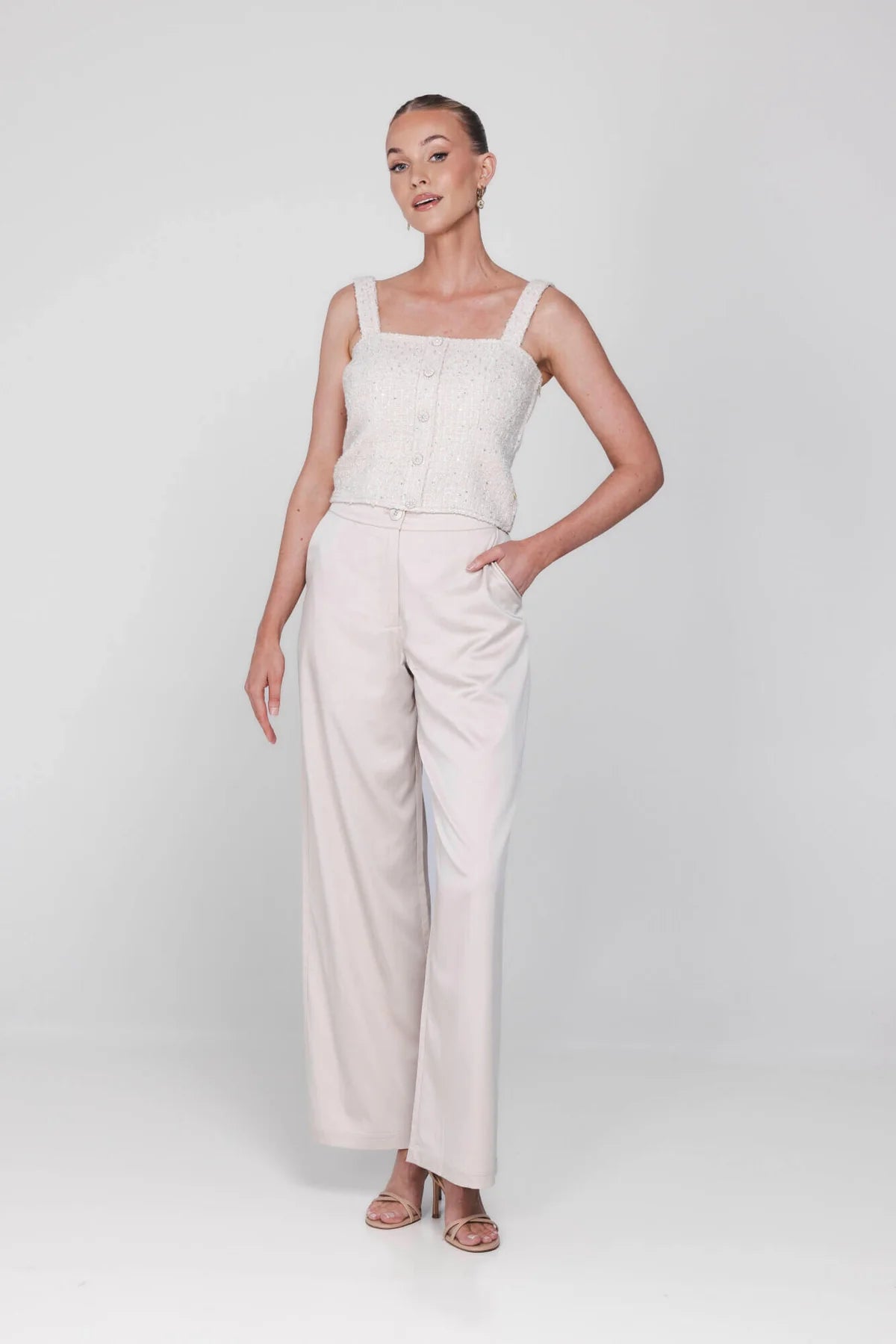 Accentil Lot Pants Dolce Beige