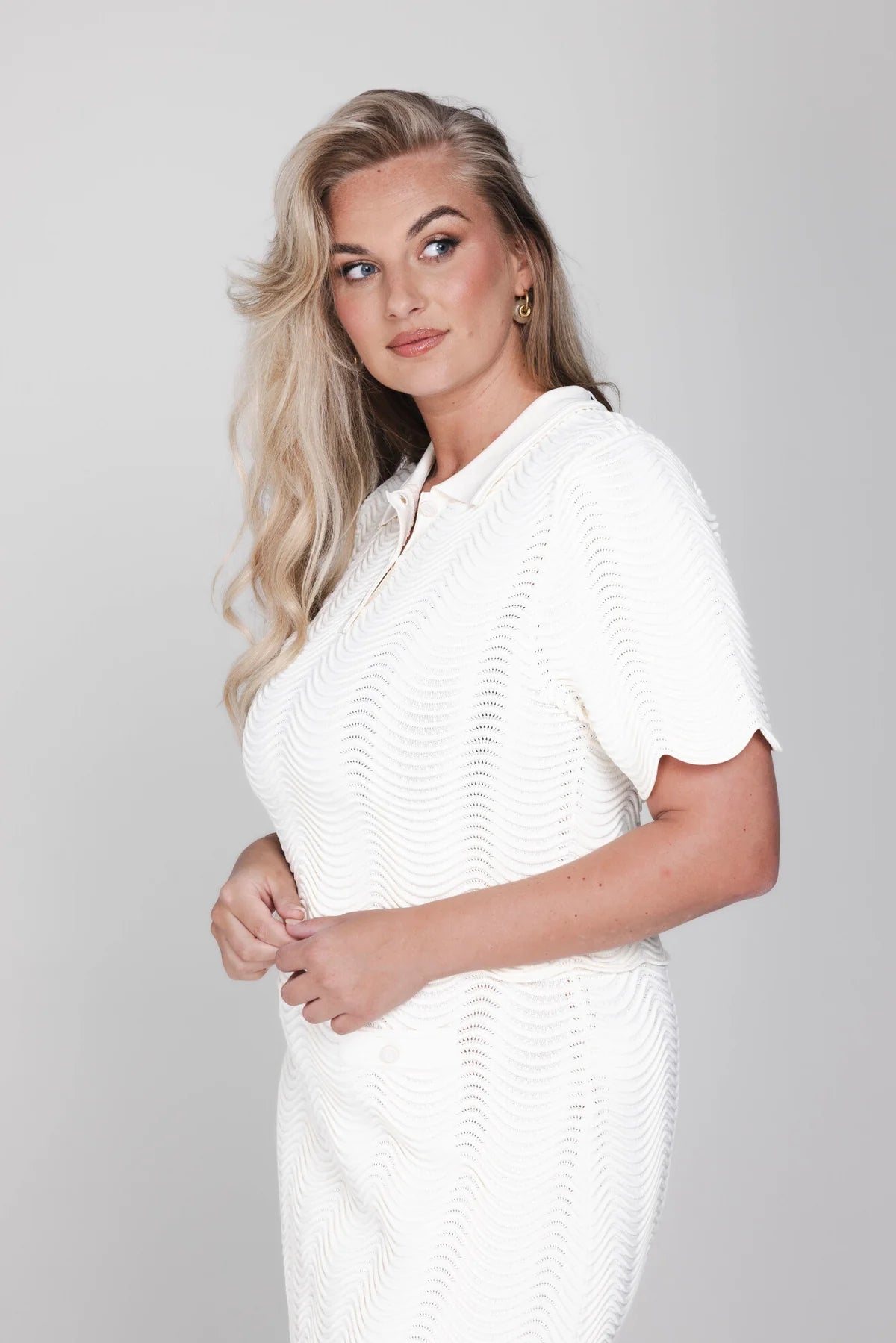 Accentil Alina Knit Off White