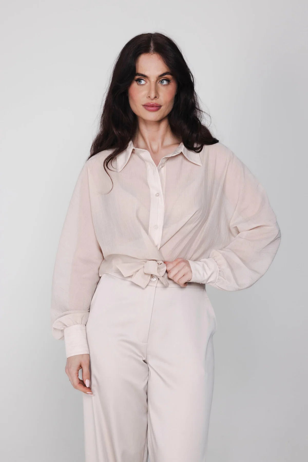 Accentil Kira Blouse Dolce Beige