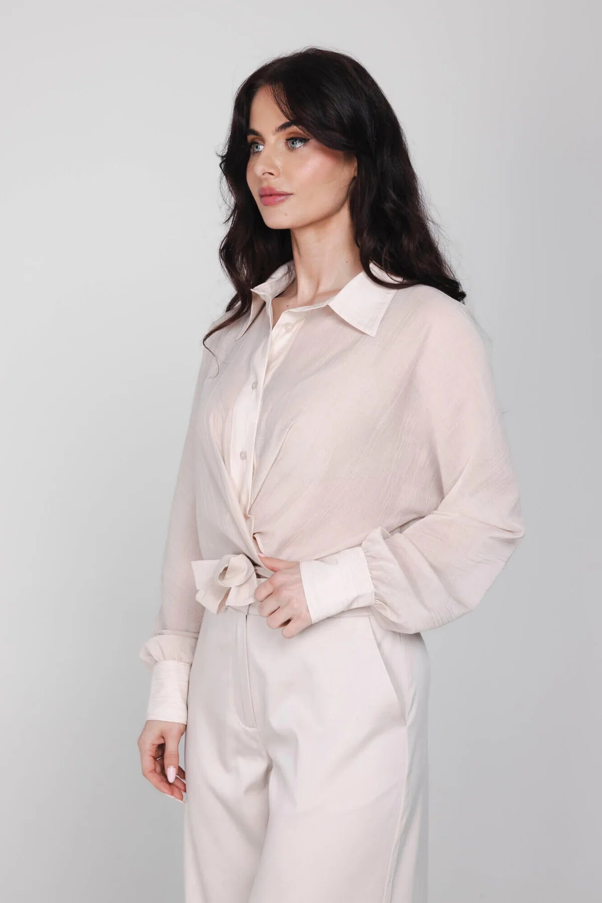 Accentil Kira Blouse Dolce Beige