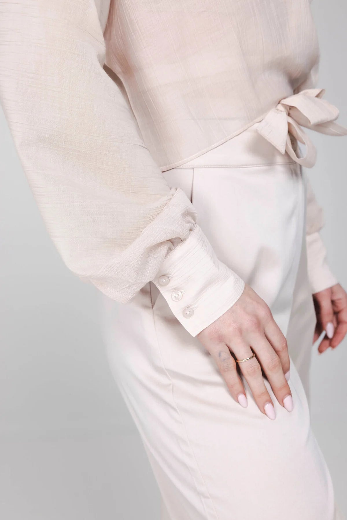 Accentil Kira Blouse Dolce Beige