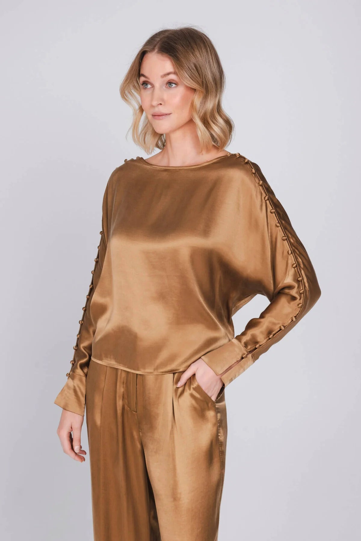 Accentil Moda Top Mokka