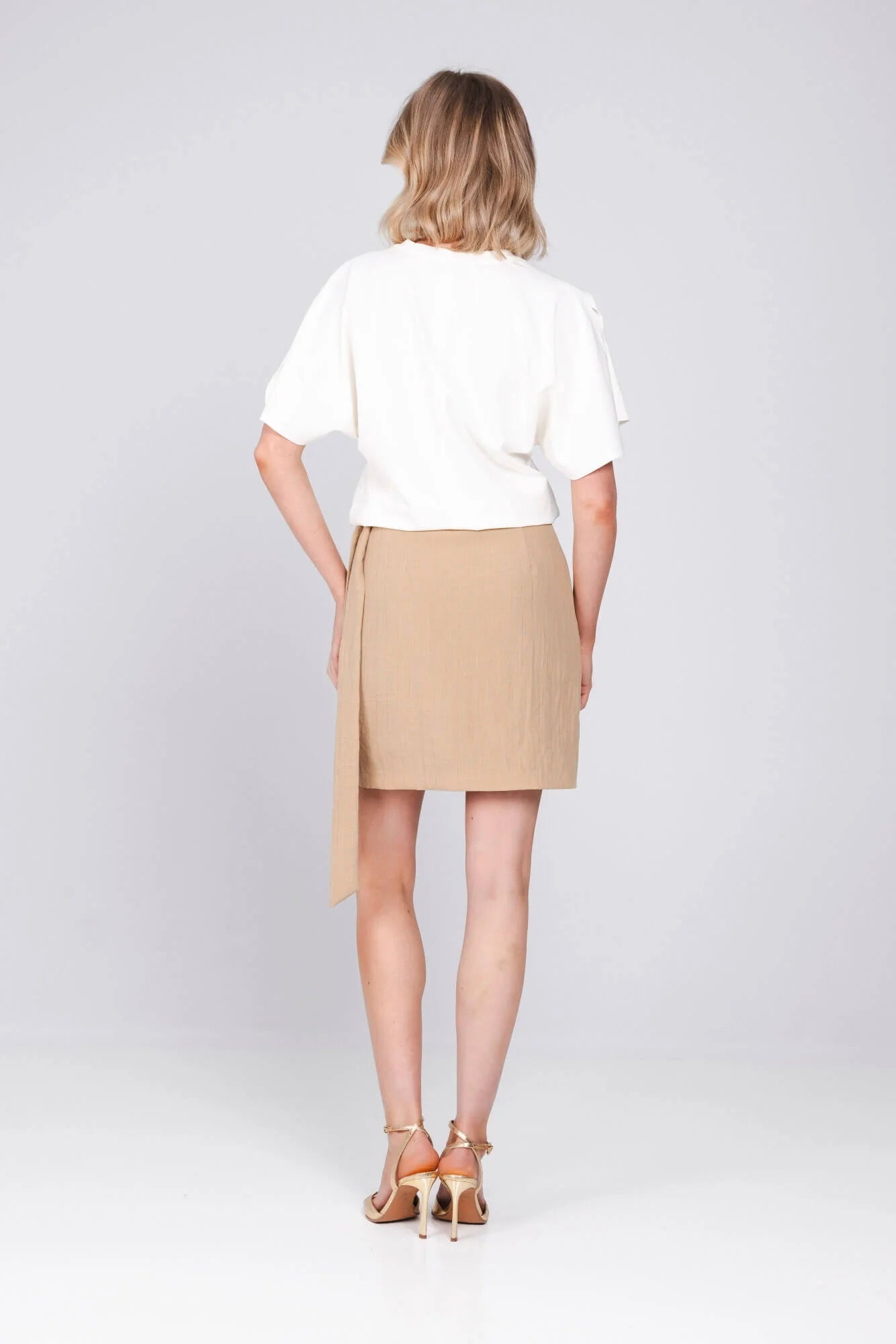 Accentil Muze Top White