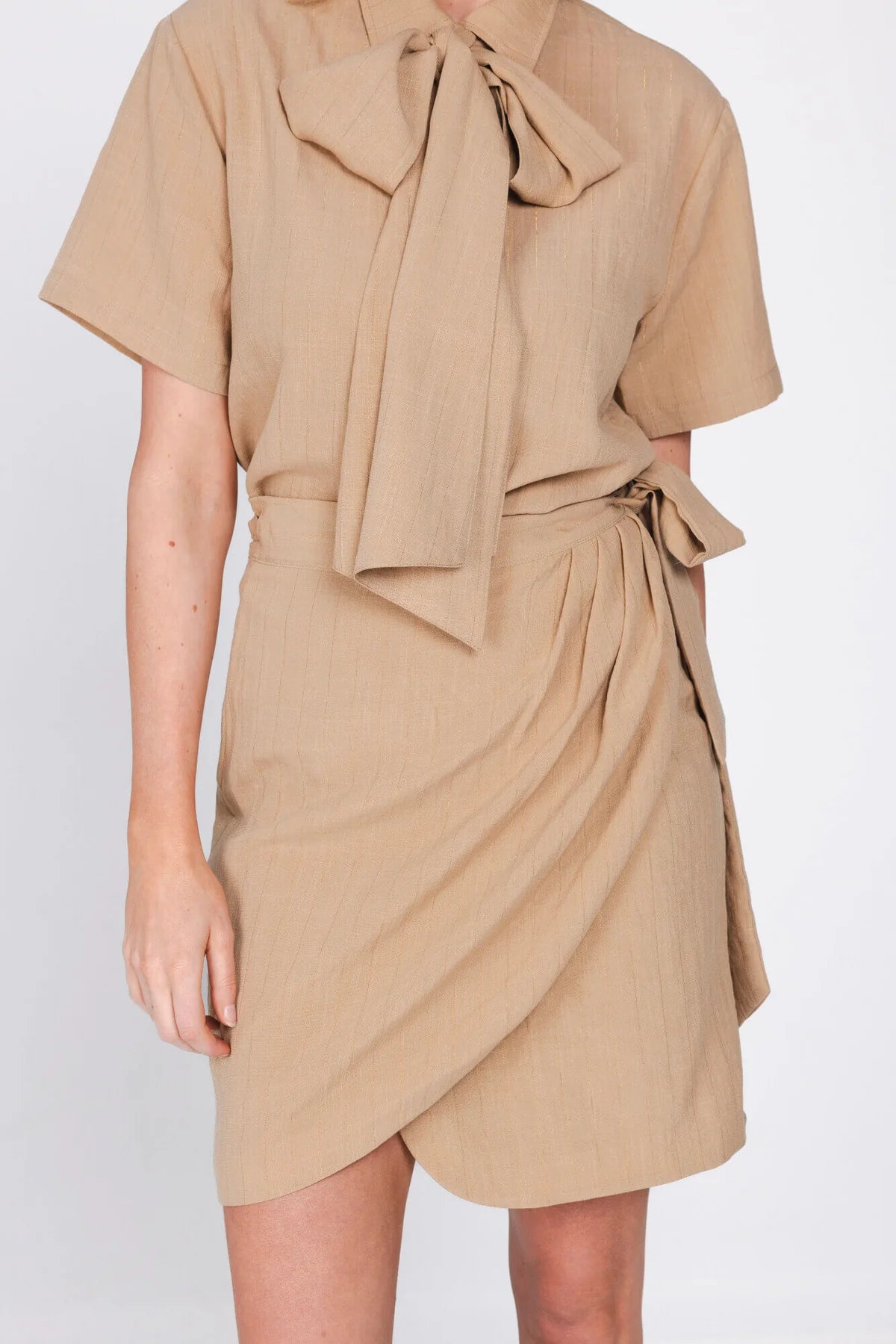 Accentil Brise Skirt Sand
