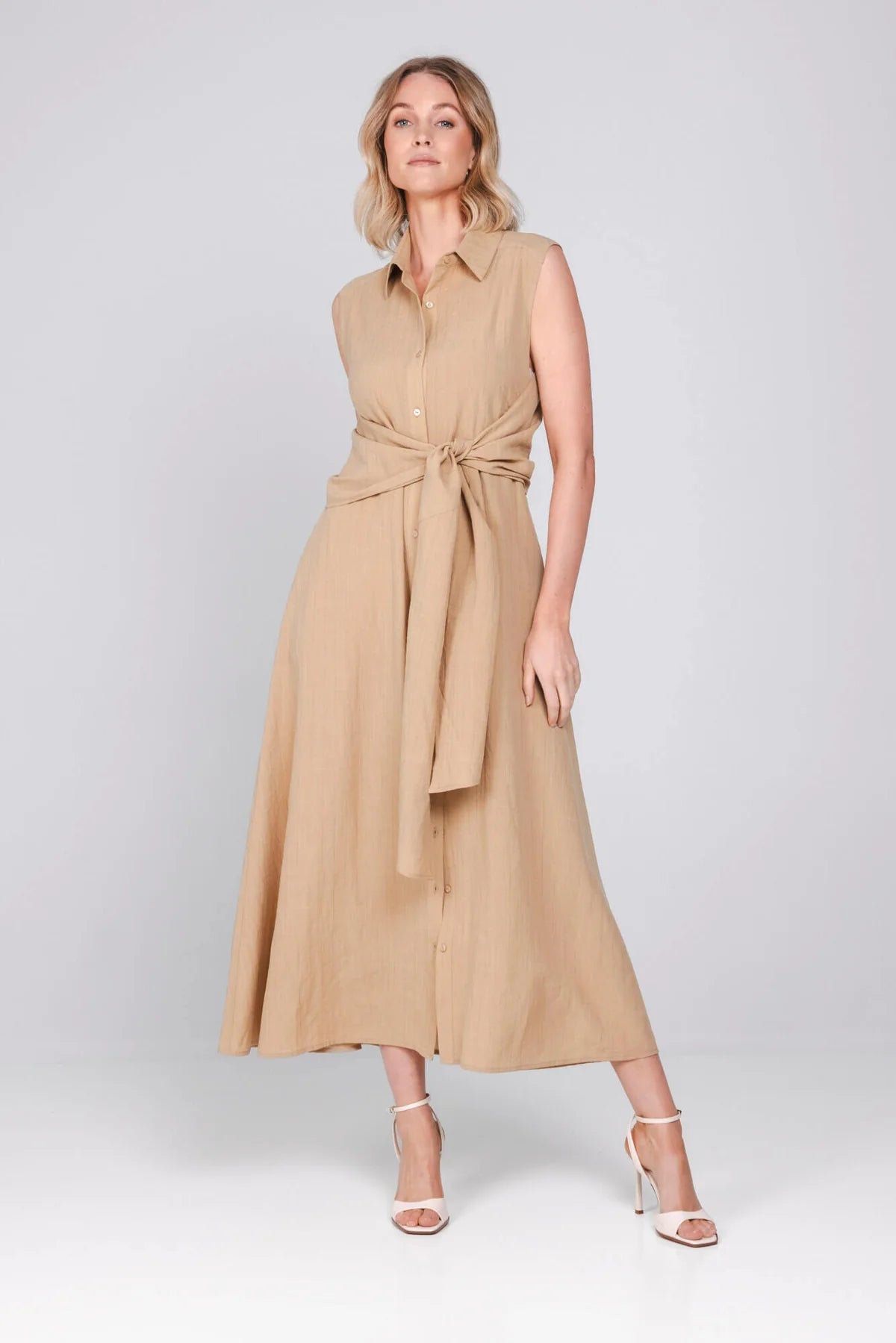 Accentil Diva Dress Sand
