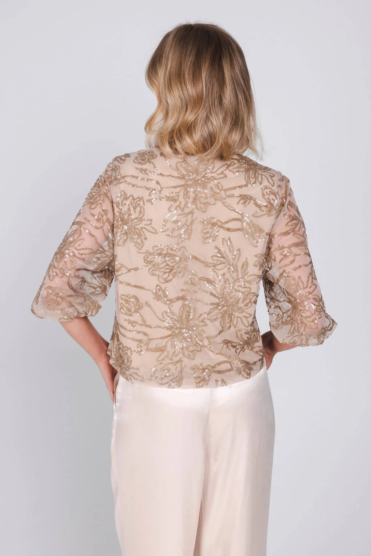 Accentil Rive Blouse Sand