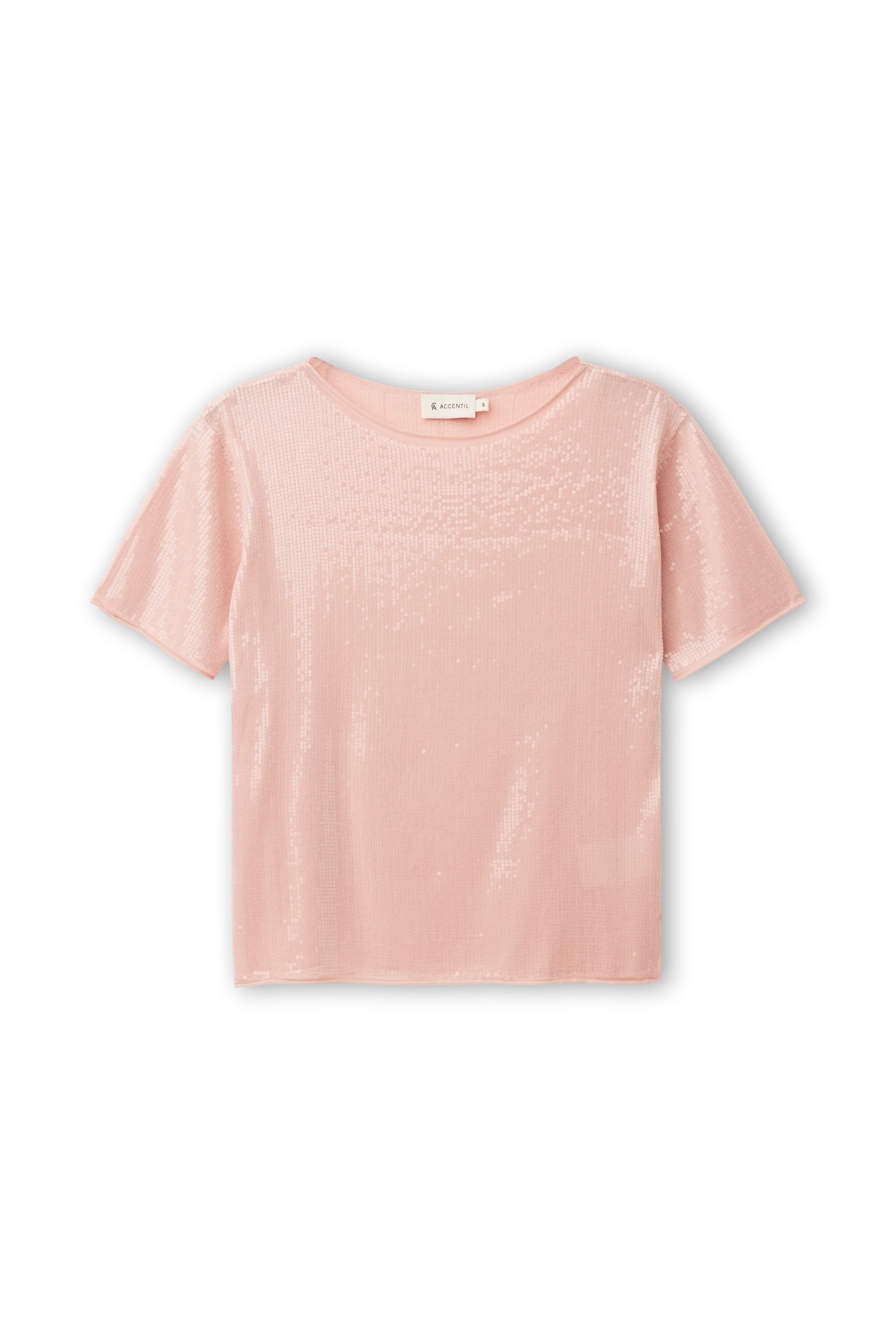 Accentil Lune T-shirt Misty Rose