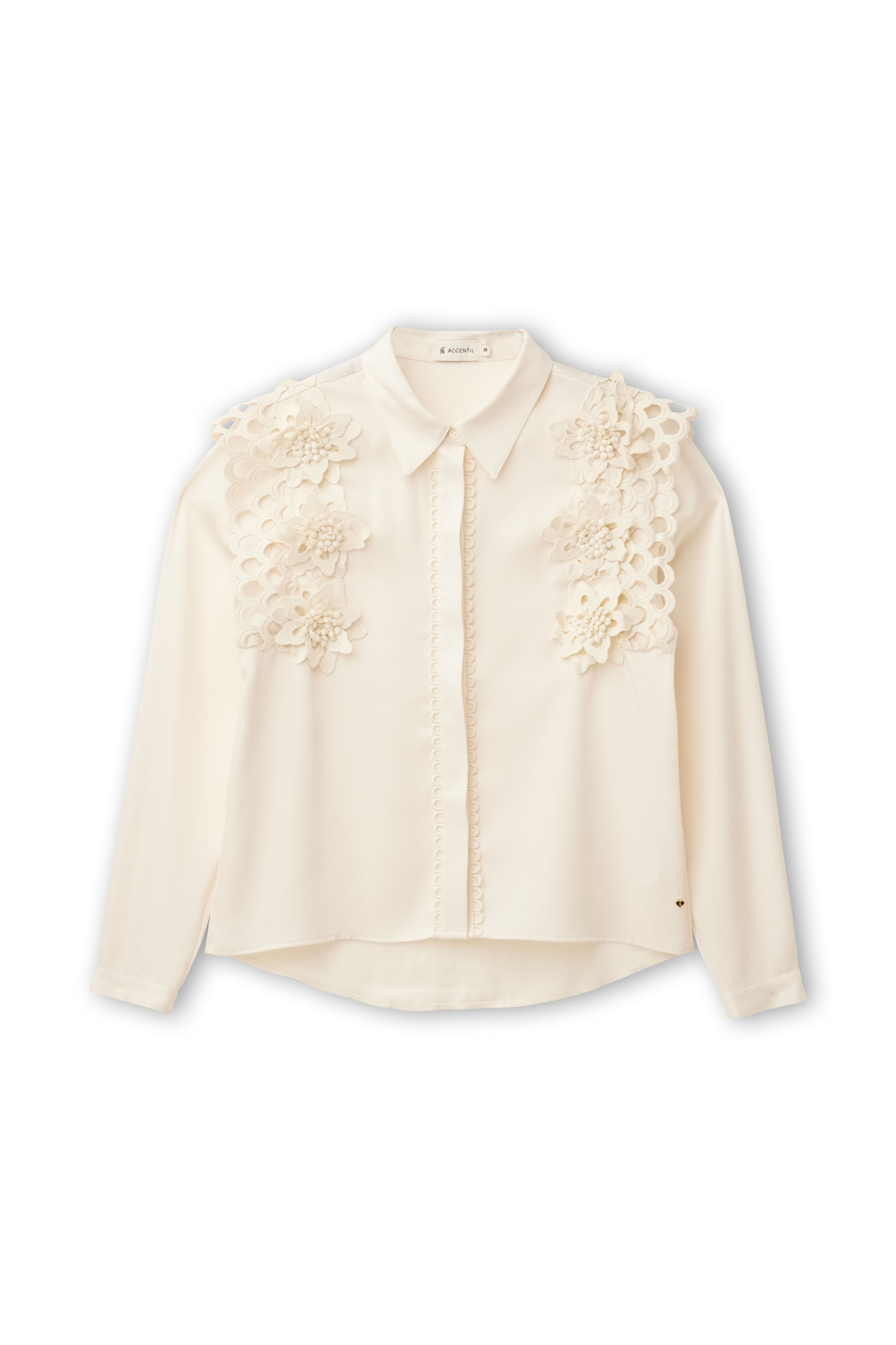 Accentil Elisse Blouse Winter White