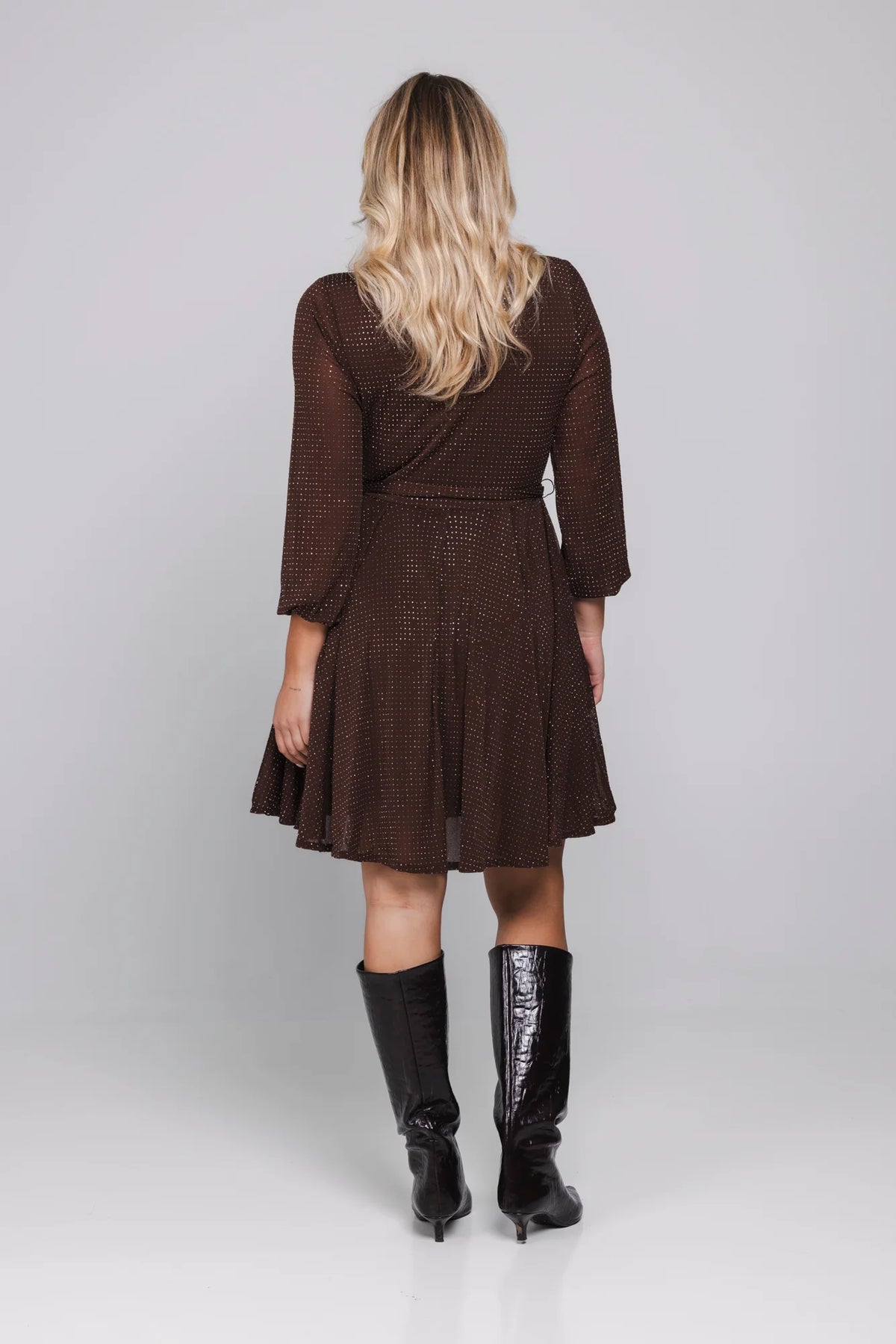 Accentil Eleni Dress Dark Roast