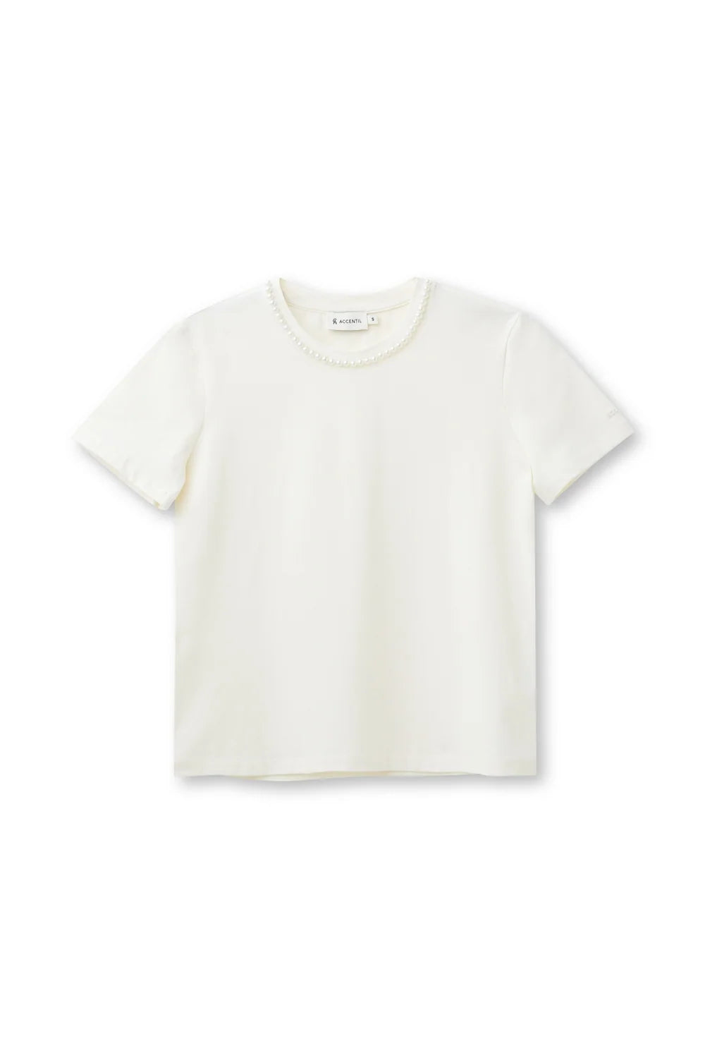Accentil Zeya T-Shirt Warm Ivory