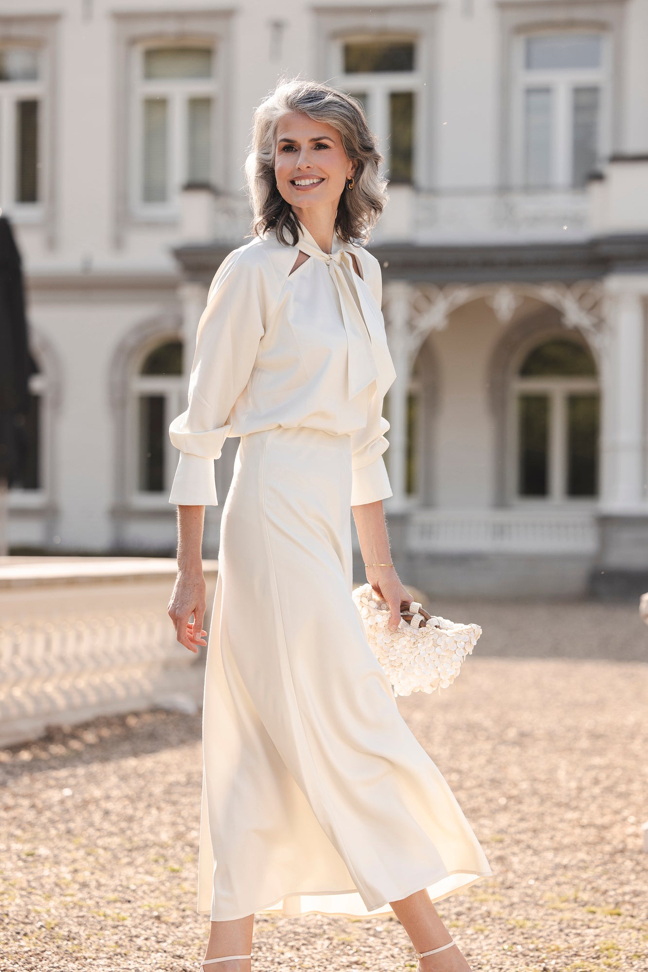 Accentil Sofie Skirt Off White