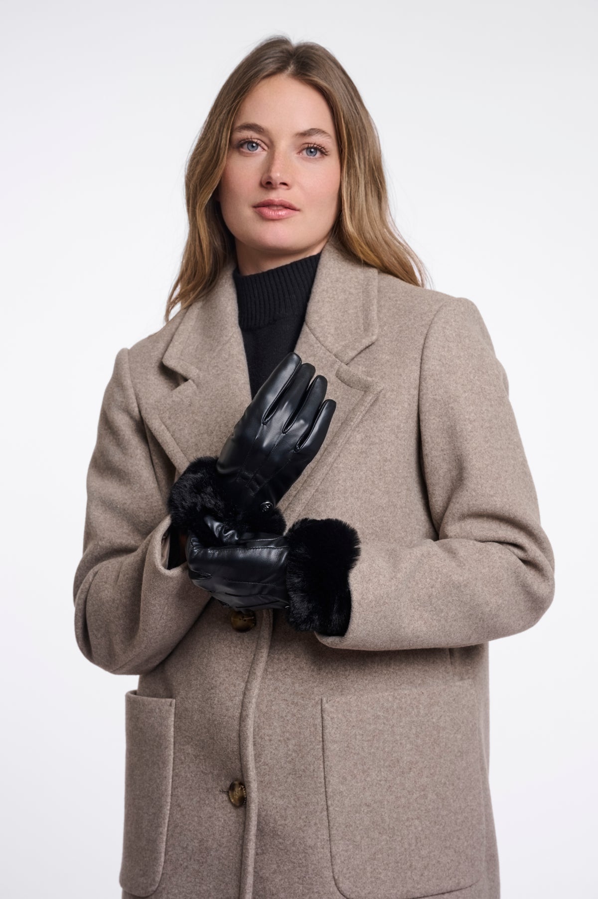 Rino & Pelle Arwa Handschoenen Zwart