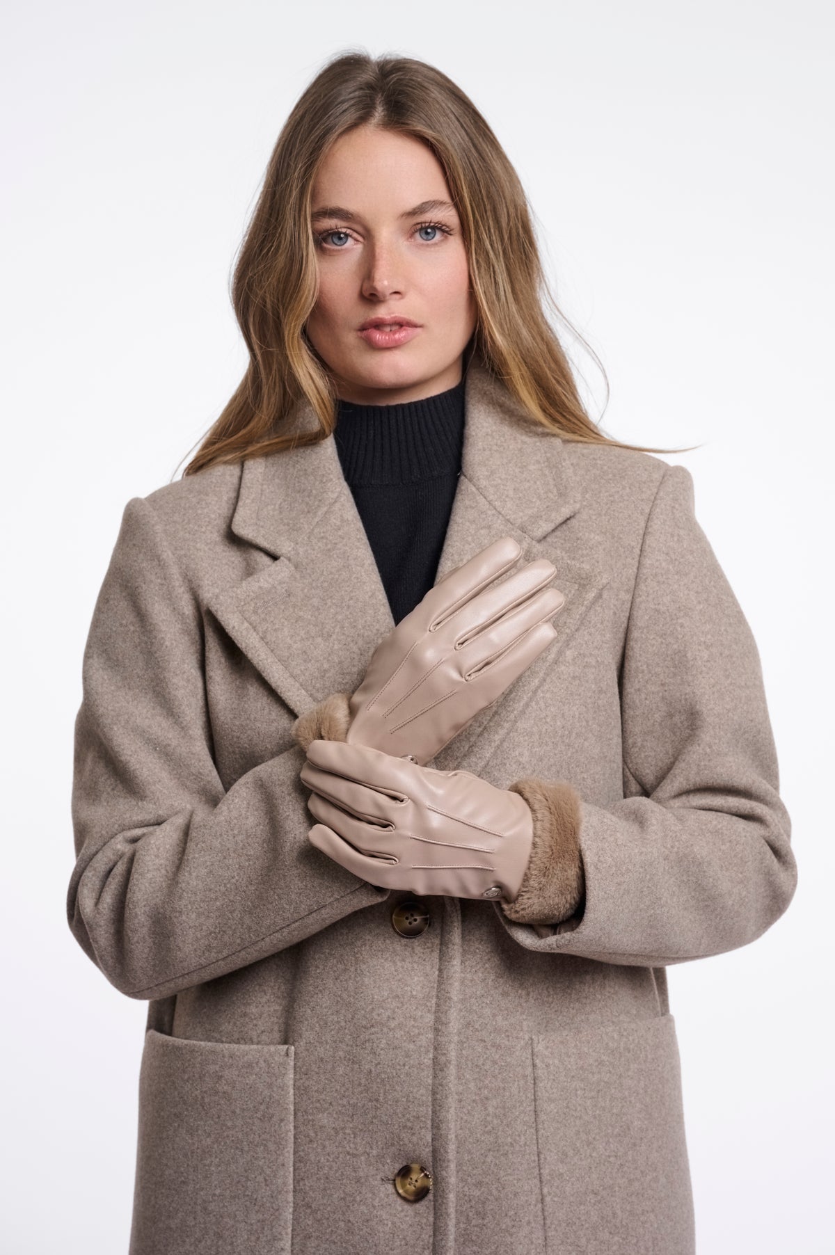 Rino & Pelle Arwa Handschoenen Pearl Taupe