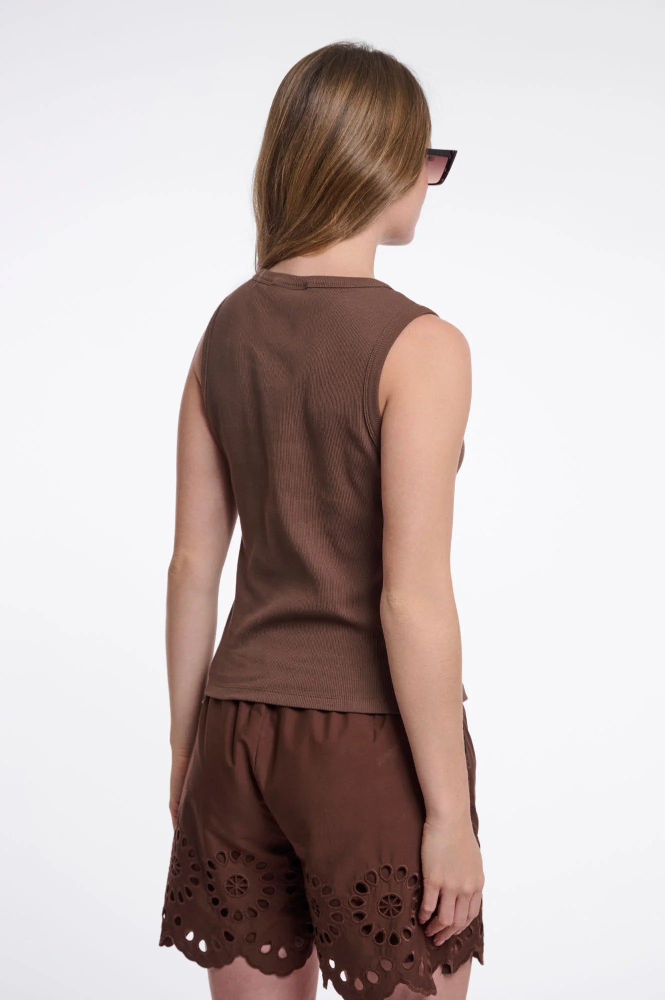 Rino & Pelle Arze Tanktop Dark Brown