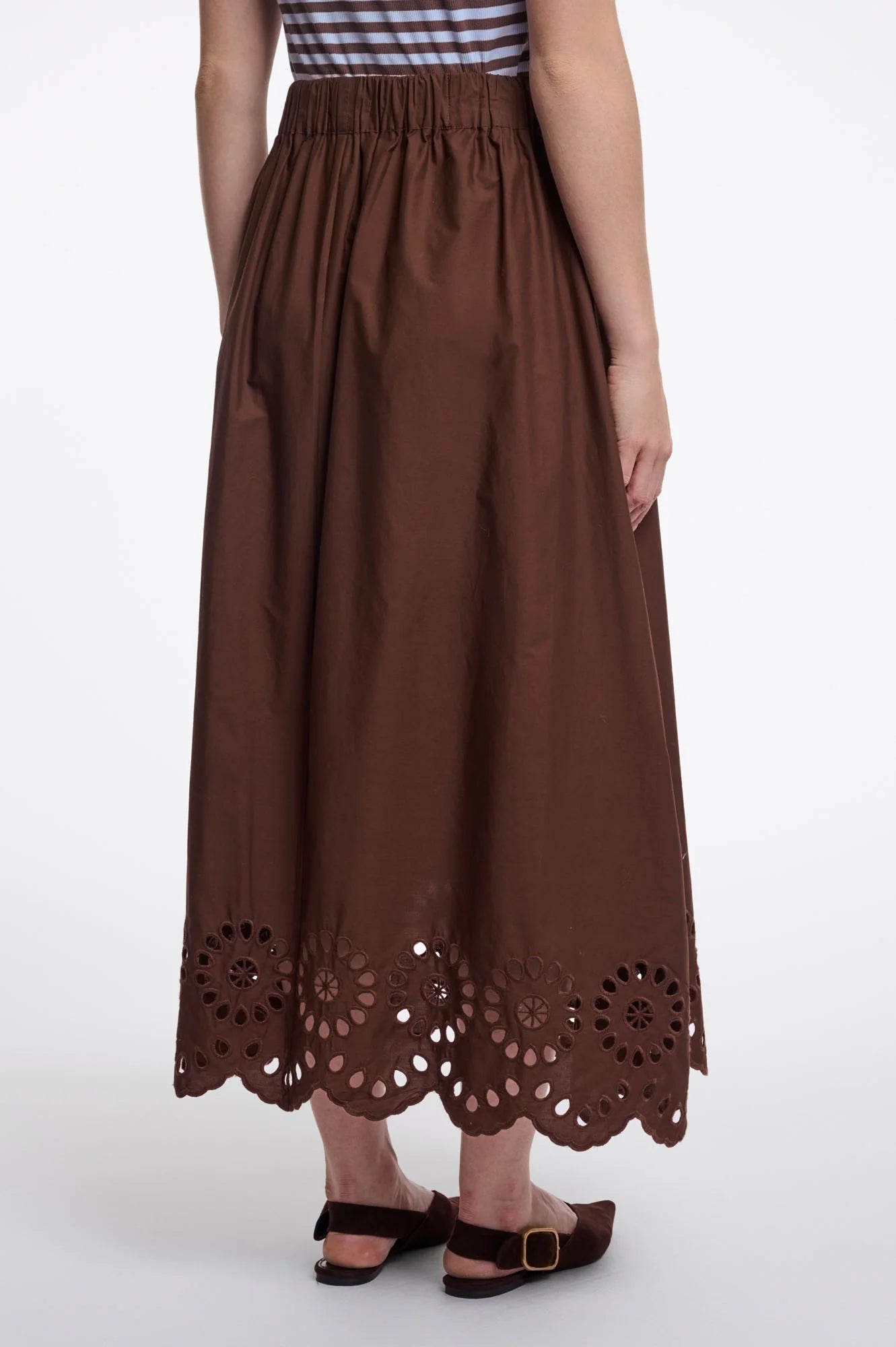 Rino & Pelle Asse Skirt Dark Brown