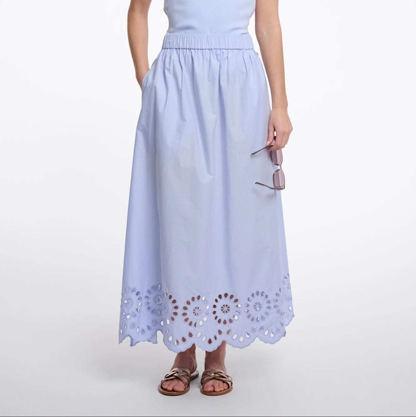 Rino & Pelle Asse Skirt Light Blue