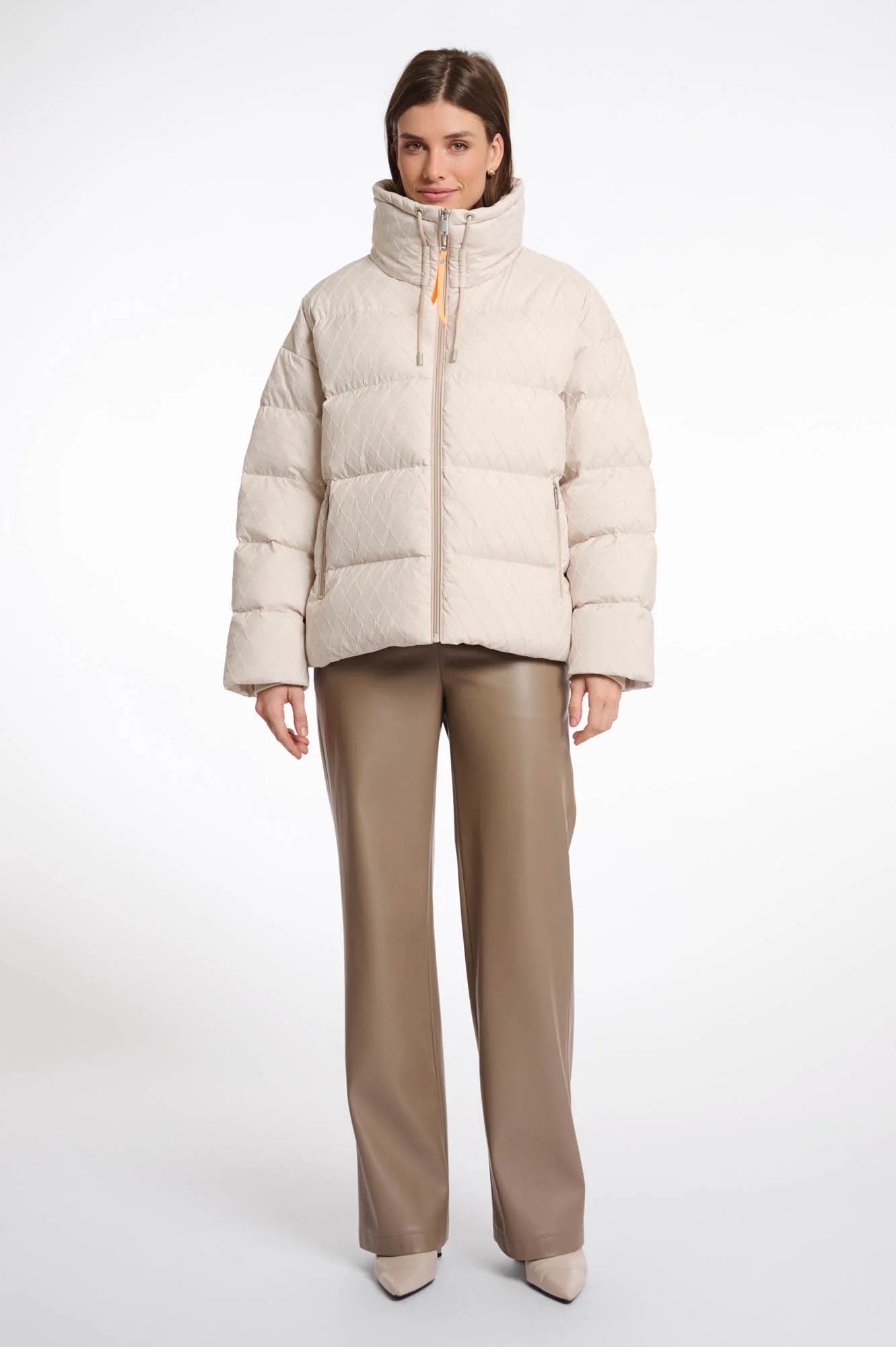 Rino & Pelle Audry Short Puffer Jacket Birch