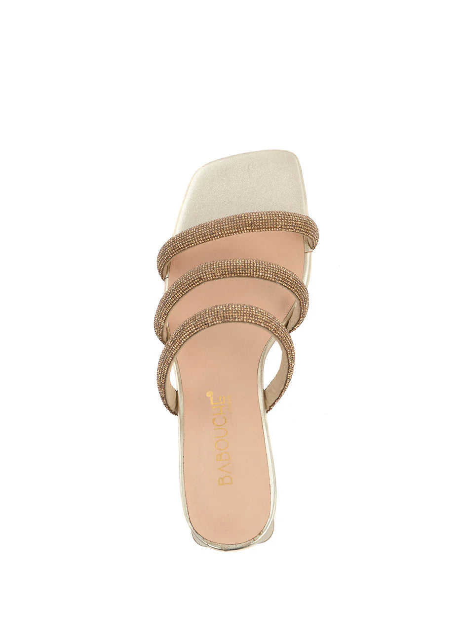 Babouche Lola Sandalet Goud