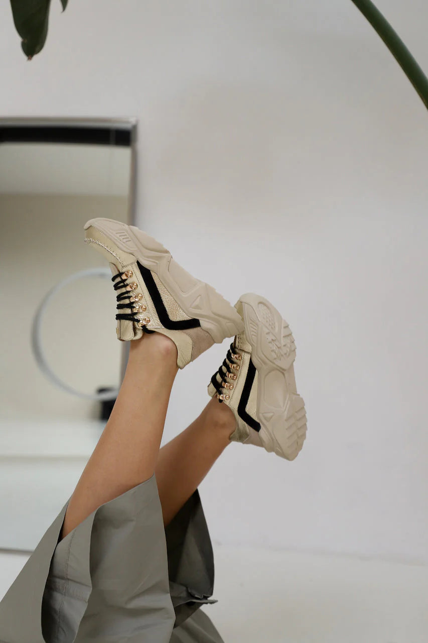 Babouche sneaker Lou Goud