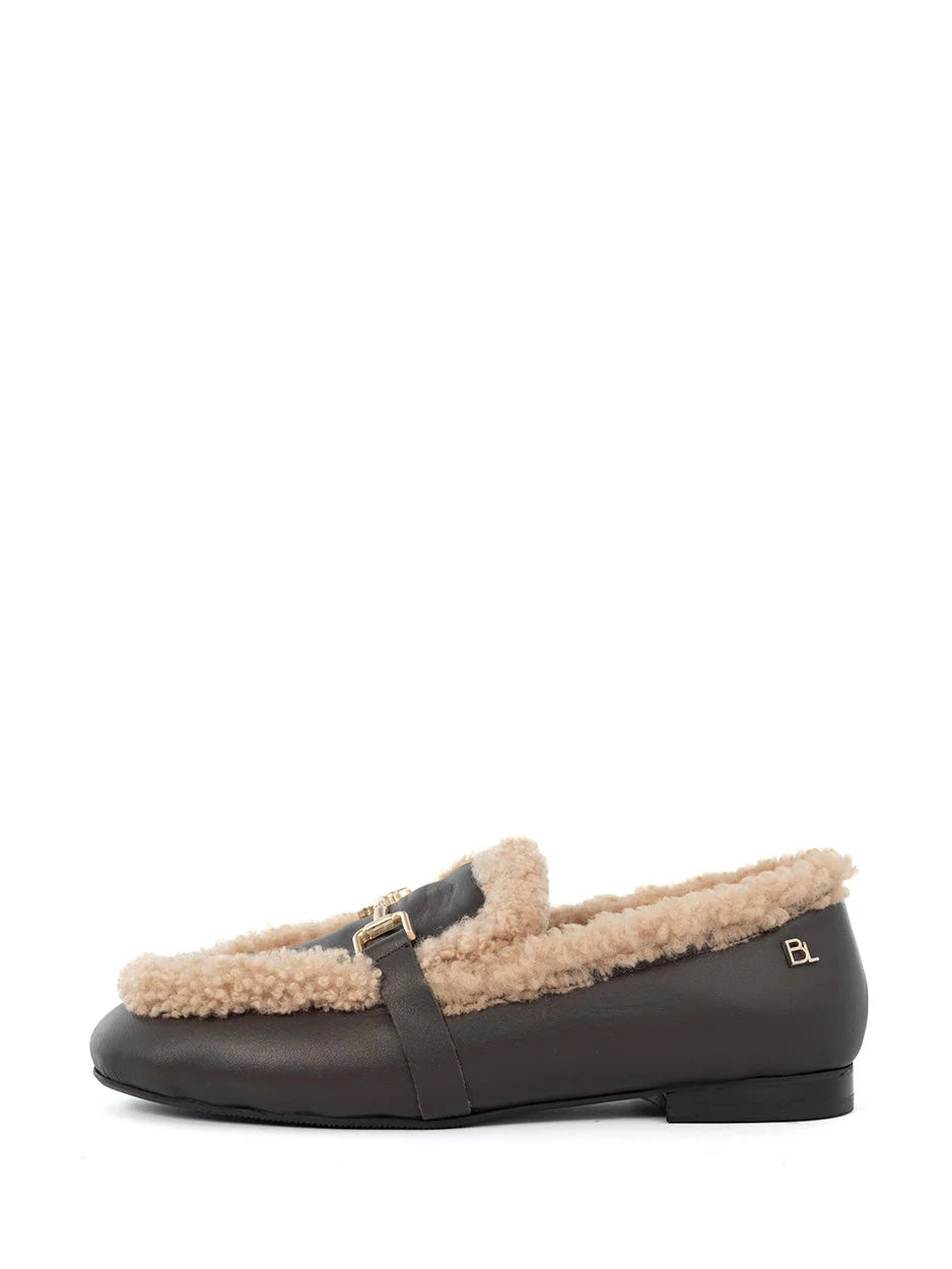 Babouche Loafer Loki donkerbruin