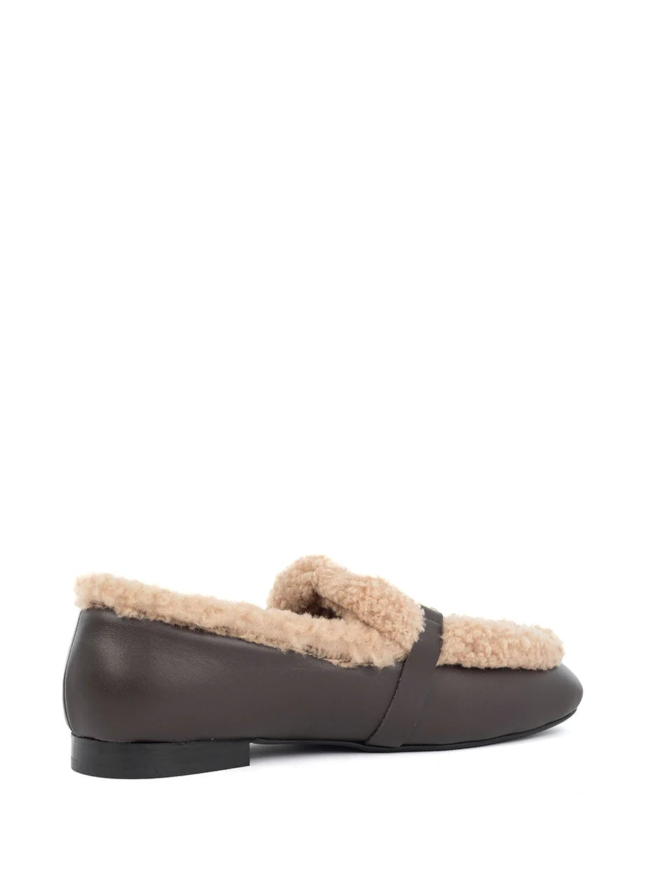 Babouche Loafer Loki donkerbruin