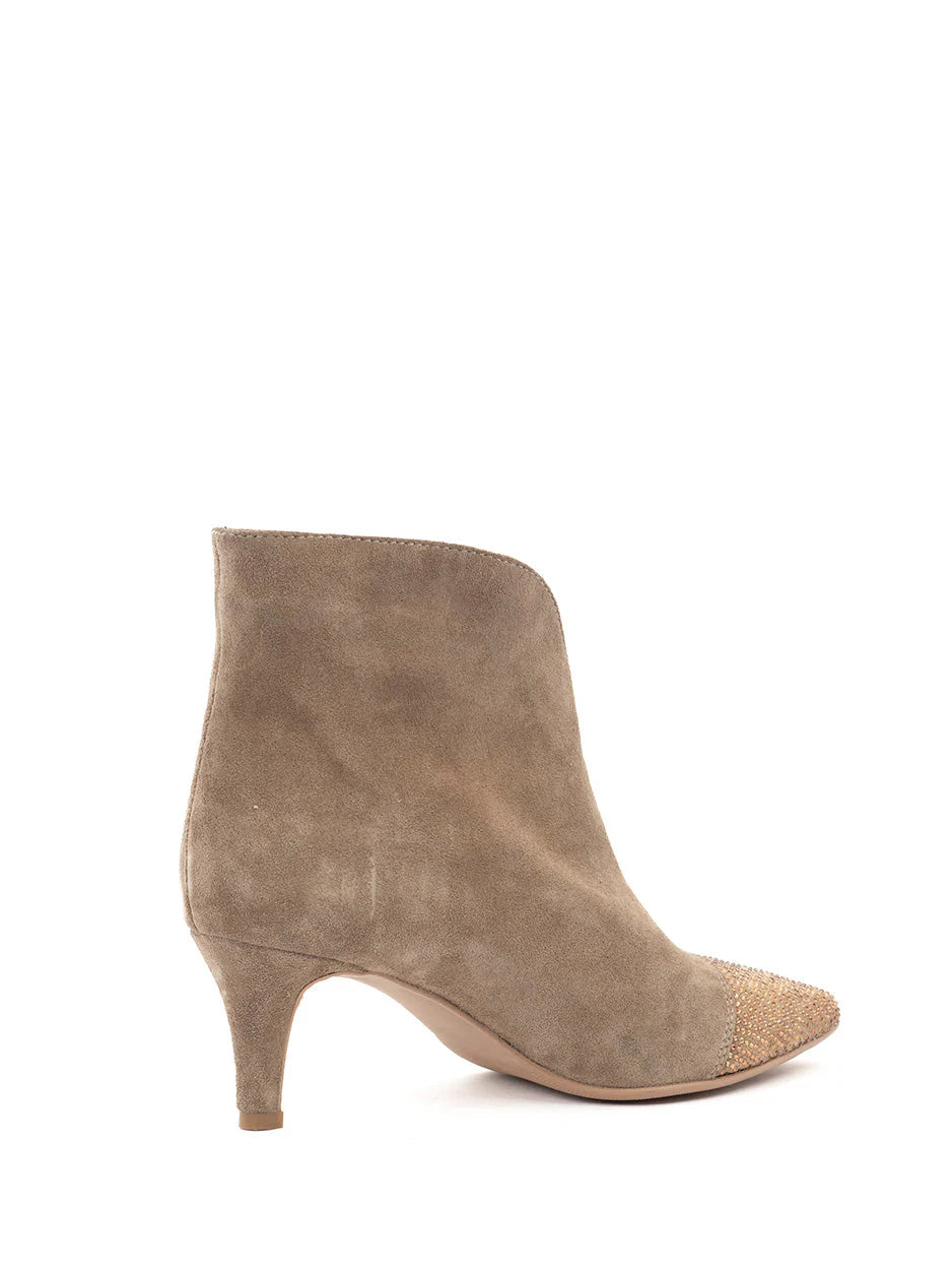 Babouche Zelia enkellaars Kum