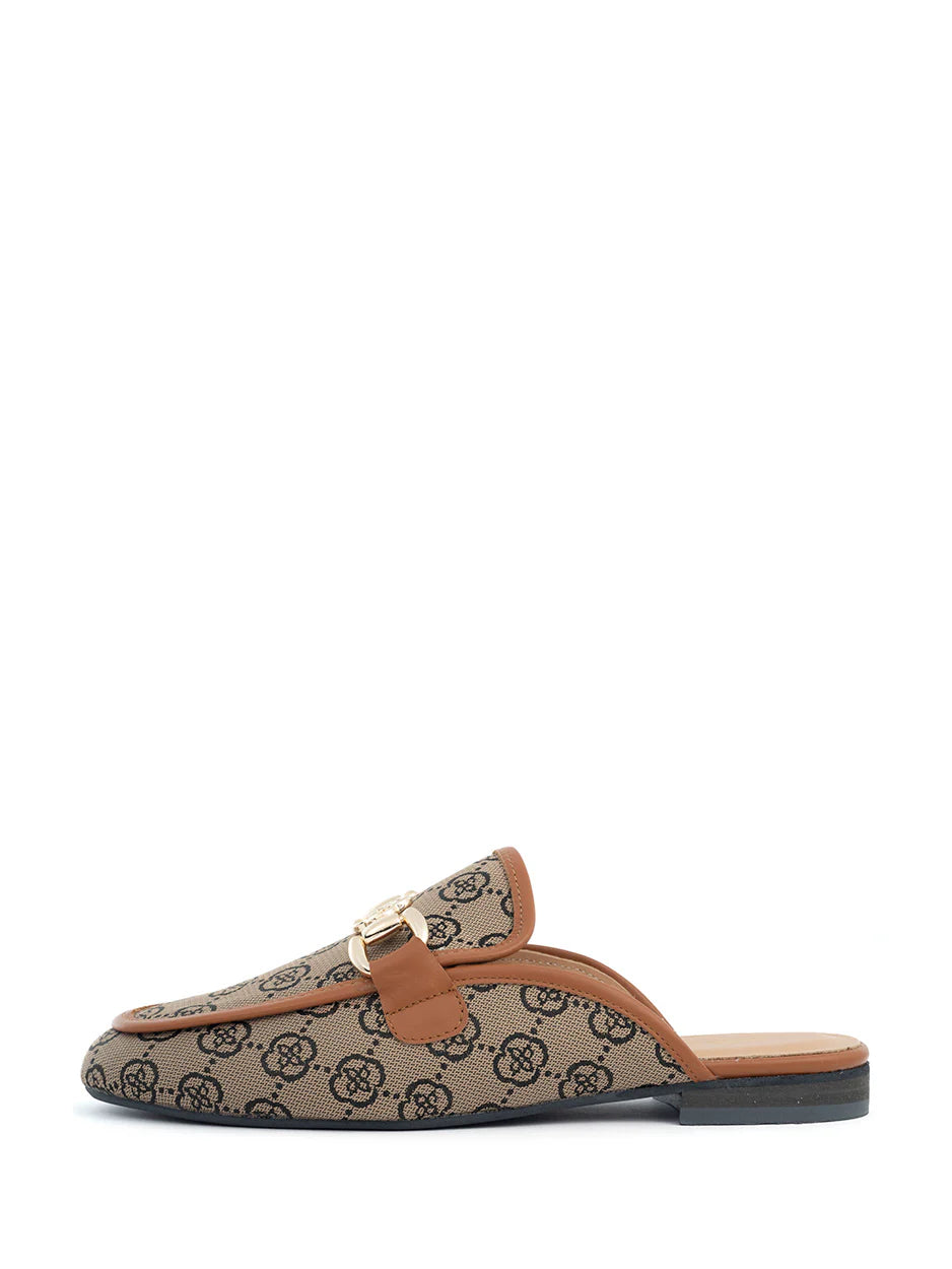 Babouche Nea Muiltjes Beige/Cognac