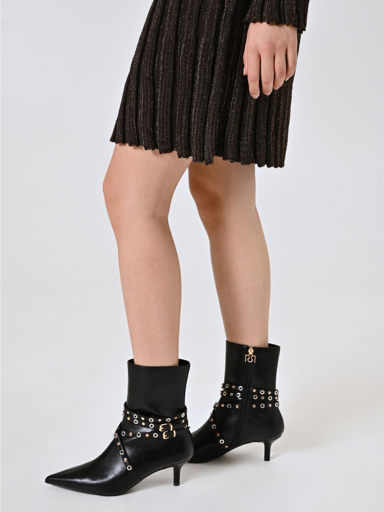 Rinascimento Enkellaarzen met Bandjes en Studs